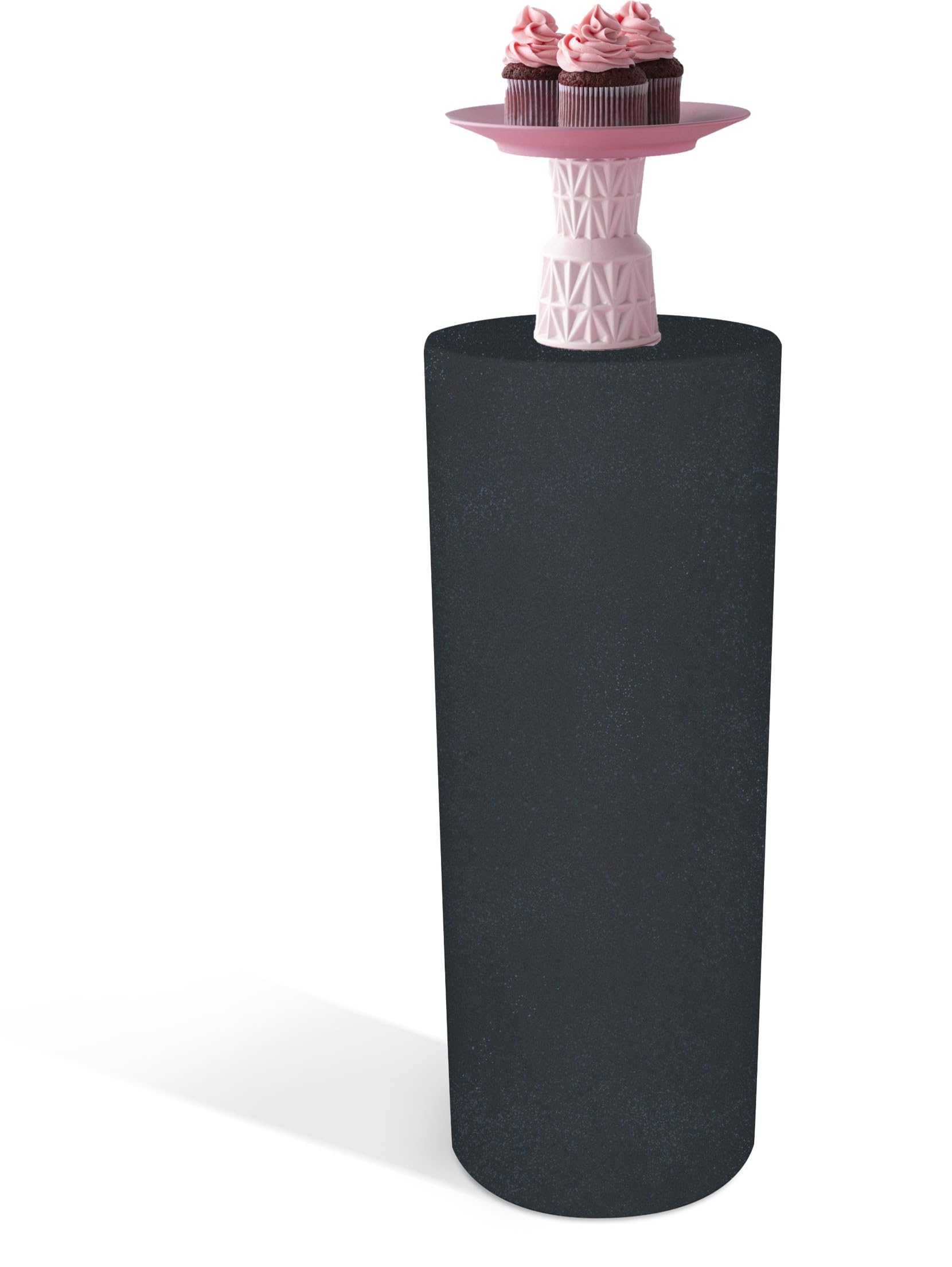 Kloris Cylinder column height 90 cm diameter 35 cm graphite color MADE IN ITALY