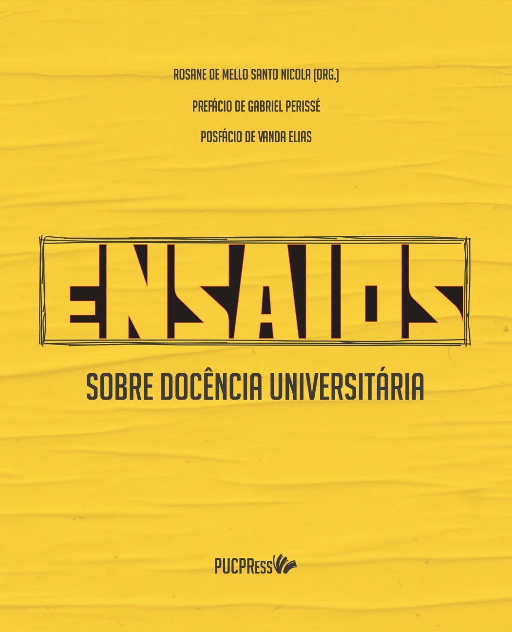 Capa de Ensaios: Sobre docência universitária: Volume 1
