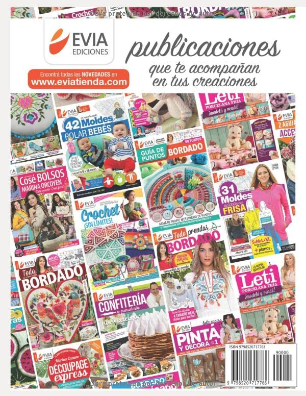 Miniatura 2 de Ponchos 2 agujas 14 modelos perfectos para enfrentar al frío con onda y estilo. Ideas para looks de día y de noche (TEJIDO 2 AGUJAS, CROCHET Y OTRAS