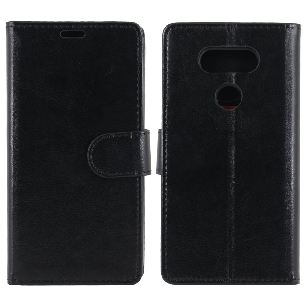 ebestStar - Cover Compatibile con LG G5 H850, G5 Dual, G5 SE, G5 Lite Custodia Portafoglio Pelle PU Protezione Libro Flip, Nero [Apparecchio: 149.4 x 73.9 x 7.7mm, 5.3