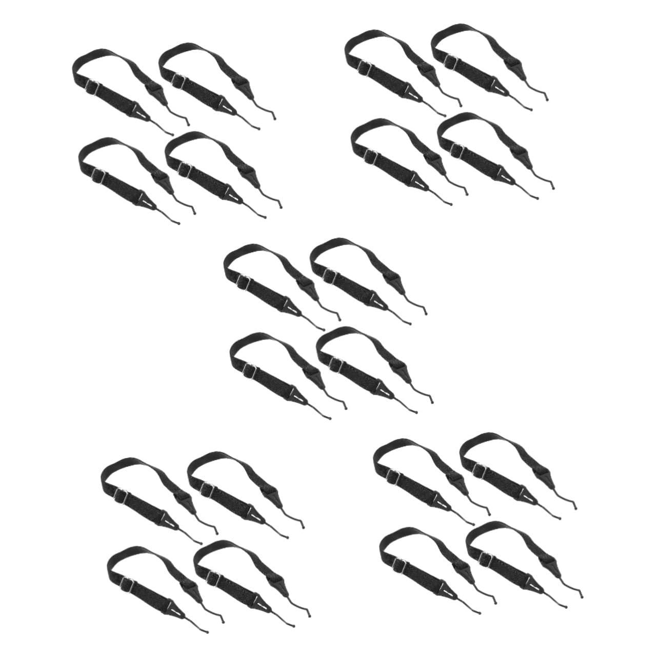 jojofuny Lot De 5 Sangles Élastiques Pour Lunettes De Soleil Réglables Antidérapantes Confortables 4 Pièces X 5