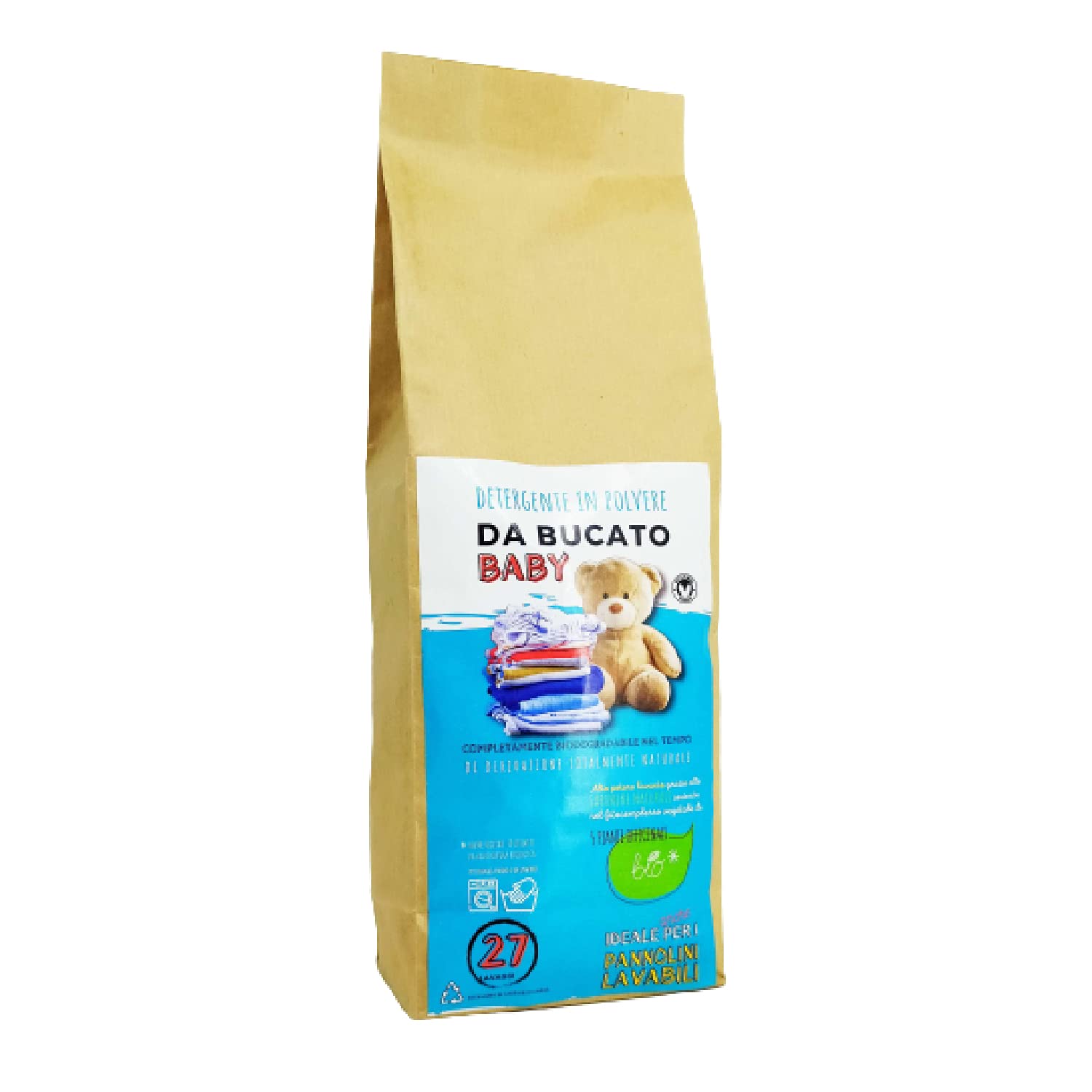 Detersivo per Bucato in Polvere per Lavatrice 1,3 kg