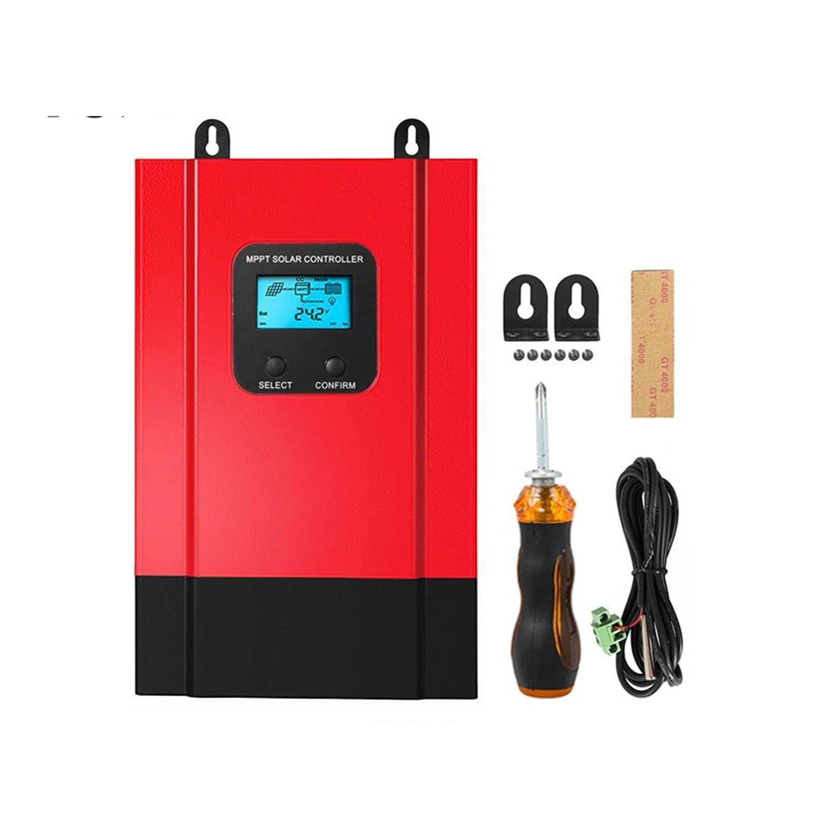 60A 40A MPPT Solar Controller 48V/36V/24V/12V Auto Back-Light LCD Max 150VDC Input Energy Saving WiFi RS485 Port(60A)