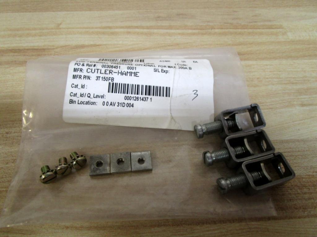 Cutler Hammer 3T150FB Terminal Lugs 3T150FB (Pack of 3)