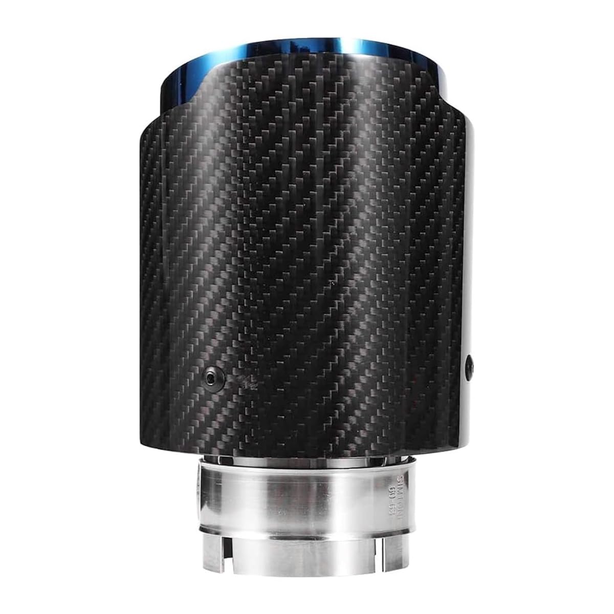 Terminale di scarico per auto, terminale di scarico dritto per auto, terminale posteriore, terminale di scarico per 63-101 mm