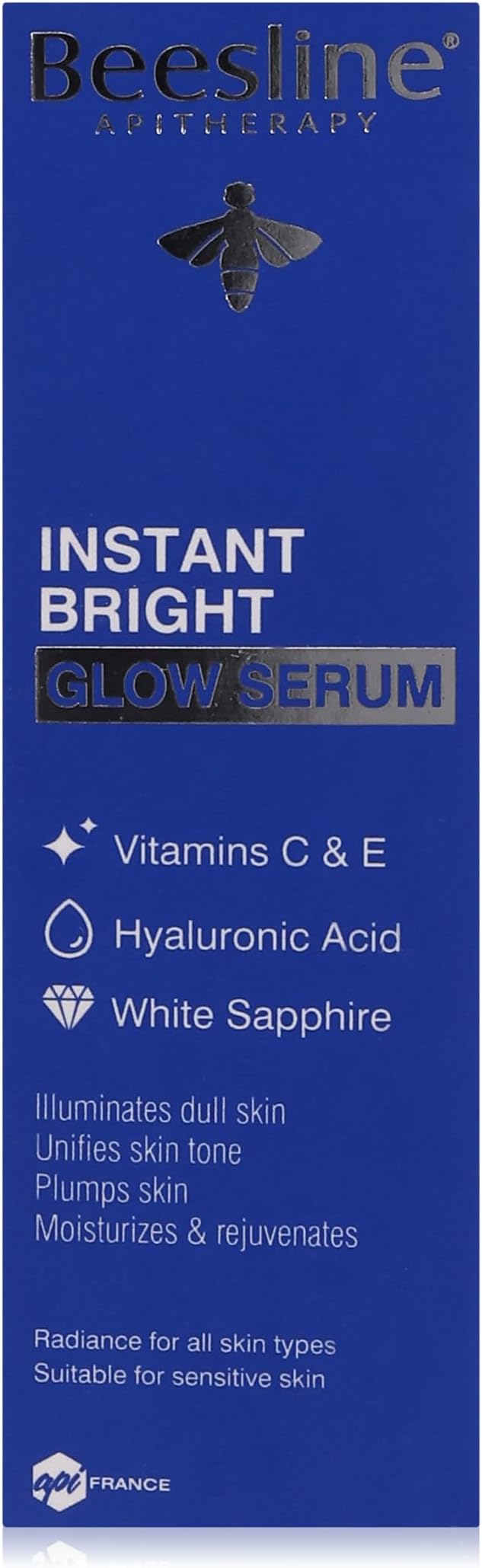 Instant Bright Glow Overnight Serum for Face, 30ml