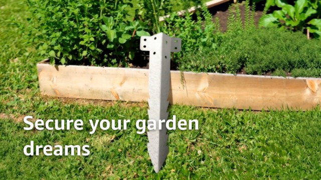 Picchetti In Acciaio Zincato Per Traversine E Bordi Giardino - 10 Pezzi, 265x65 Mm, Robusti E Seghettati