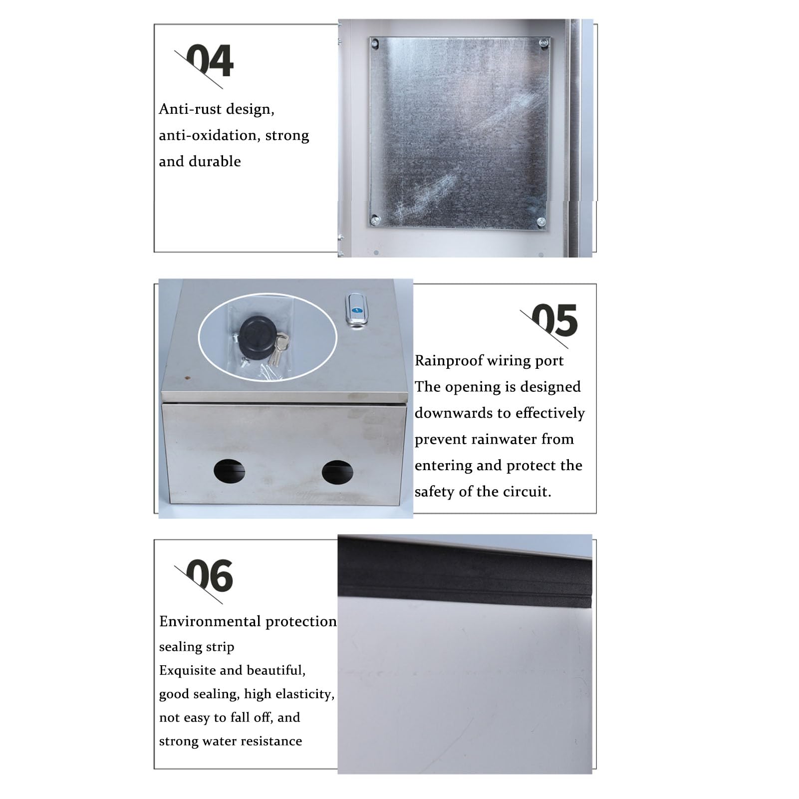 REV 0518428555 10x verdeelkast, 12-voudige aansluitkast-verdelerdoos 85x85x37mm IP54, grijs