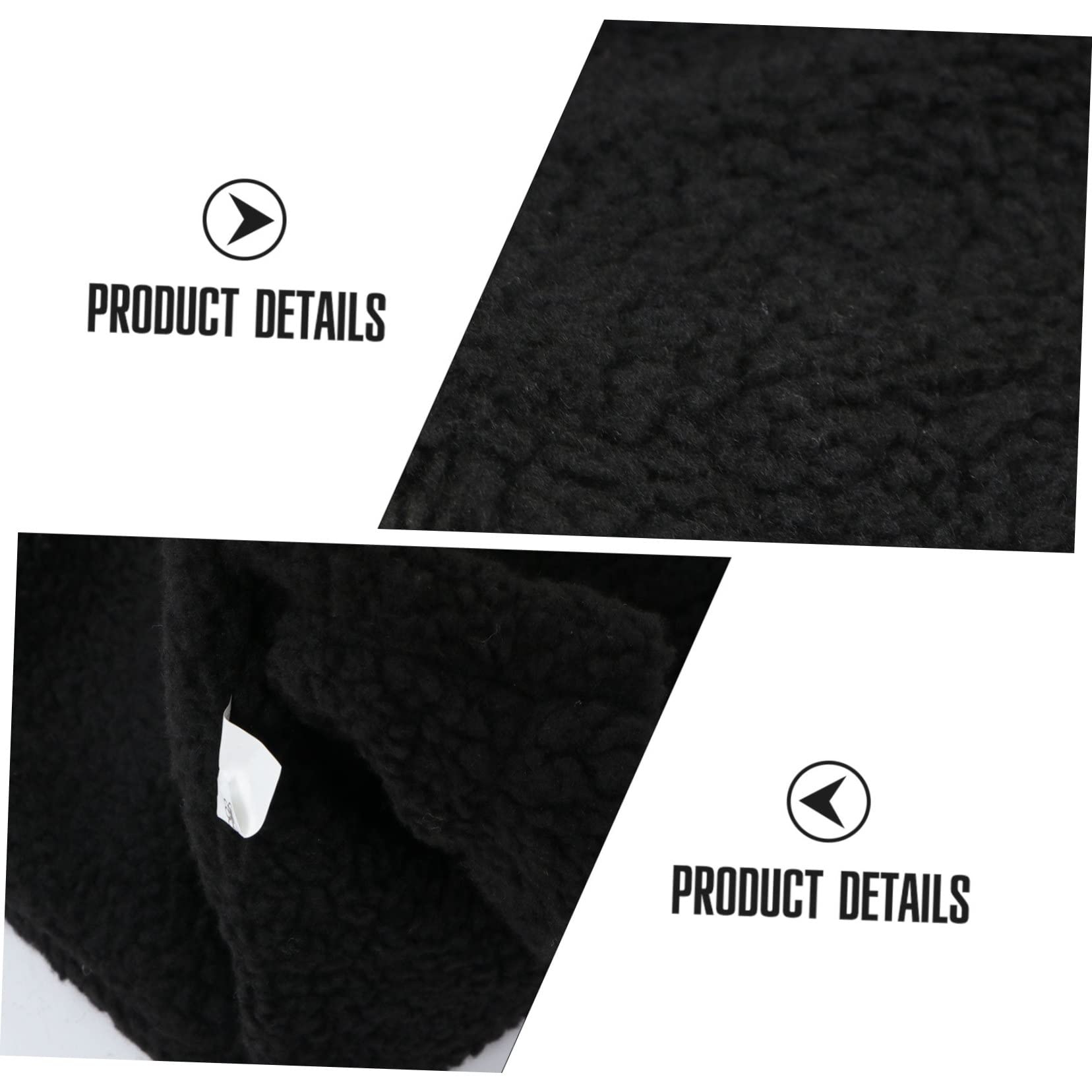 Hamac Chat Noir Suspendu pour Radiateur, Cadre Fer PP Polyester, Chaton