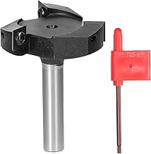 HUIOP Fresa,Fresa de alta dureza Fresa de liga dura Fresadora Inserto de metal duro Acessório de fresa de faceamento de alta eficiência Conjunto de ferramentas de corte rápido