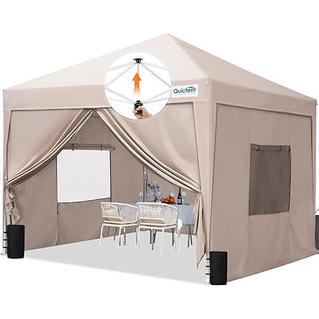 Quictent 8x8 Pop up Canopy Tent Shelter