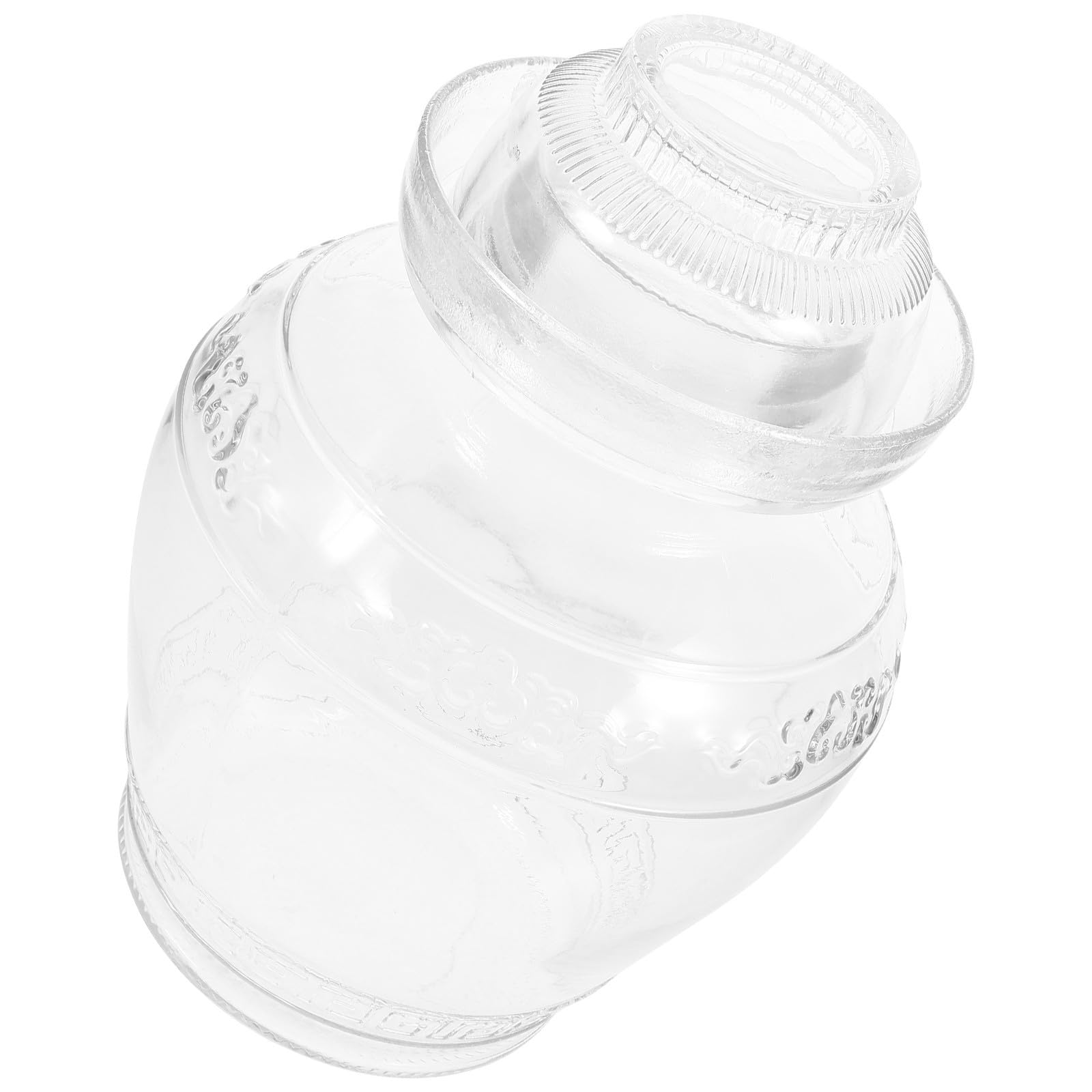 Barattolo per Fermentazione in Vetro da 5l Chiusura Ermetica, Contenitore Trasparente per Sottaceti e Conservazione Alimentare in Cucina Stili multipli