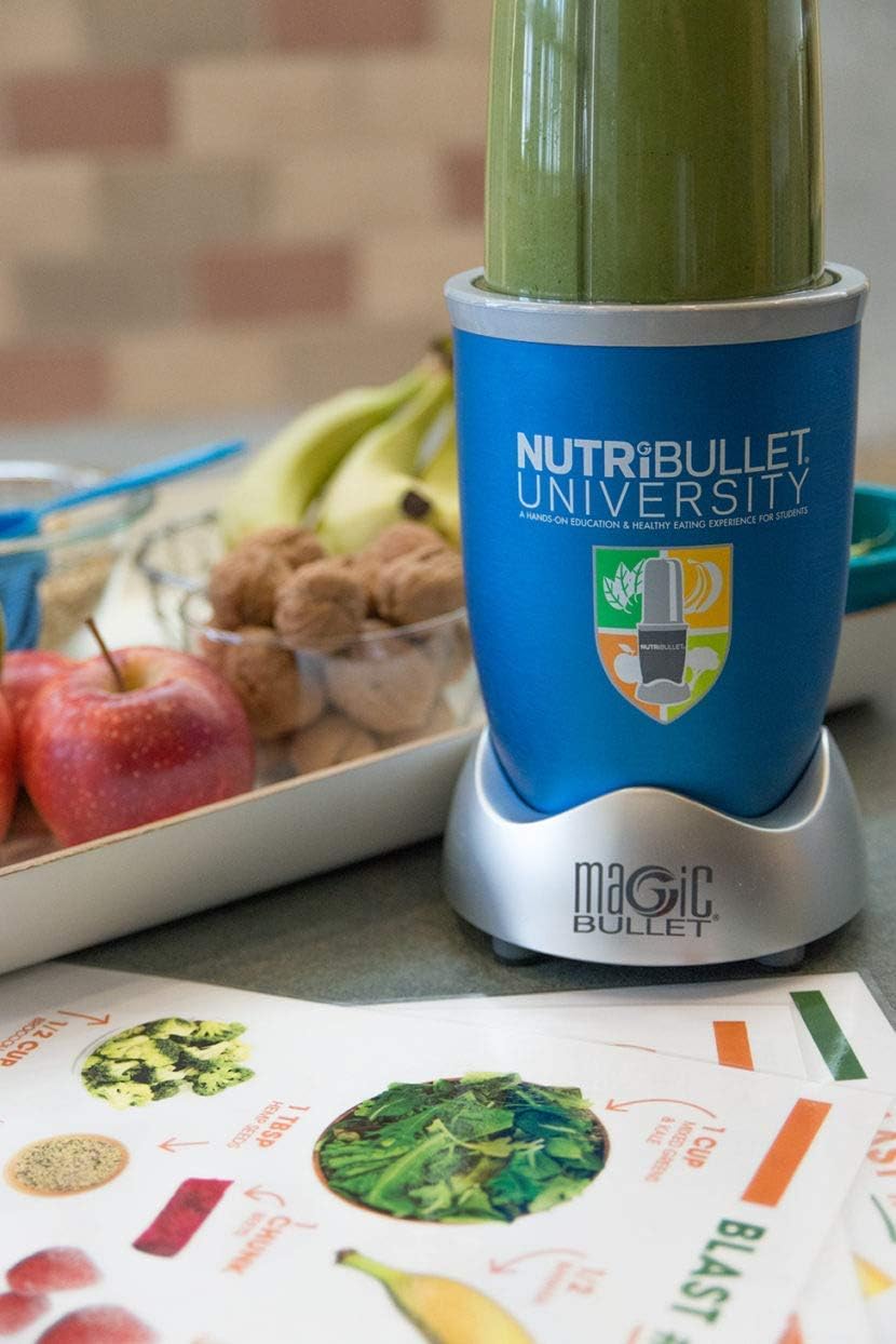 NutriBullet University by Magic Bullet 9-Piece High-Speed Blender/Mixer System, 900 Watts