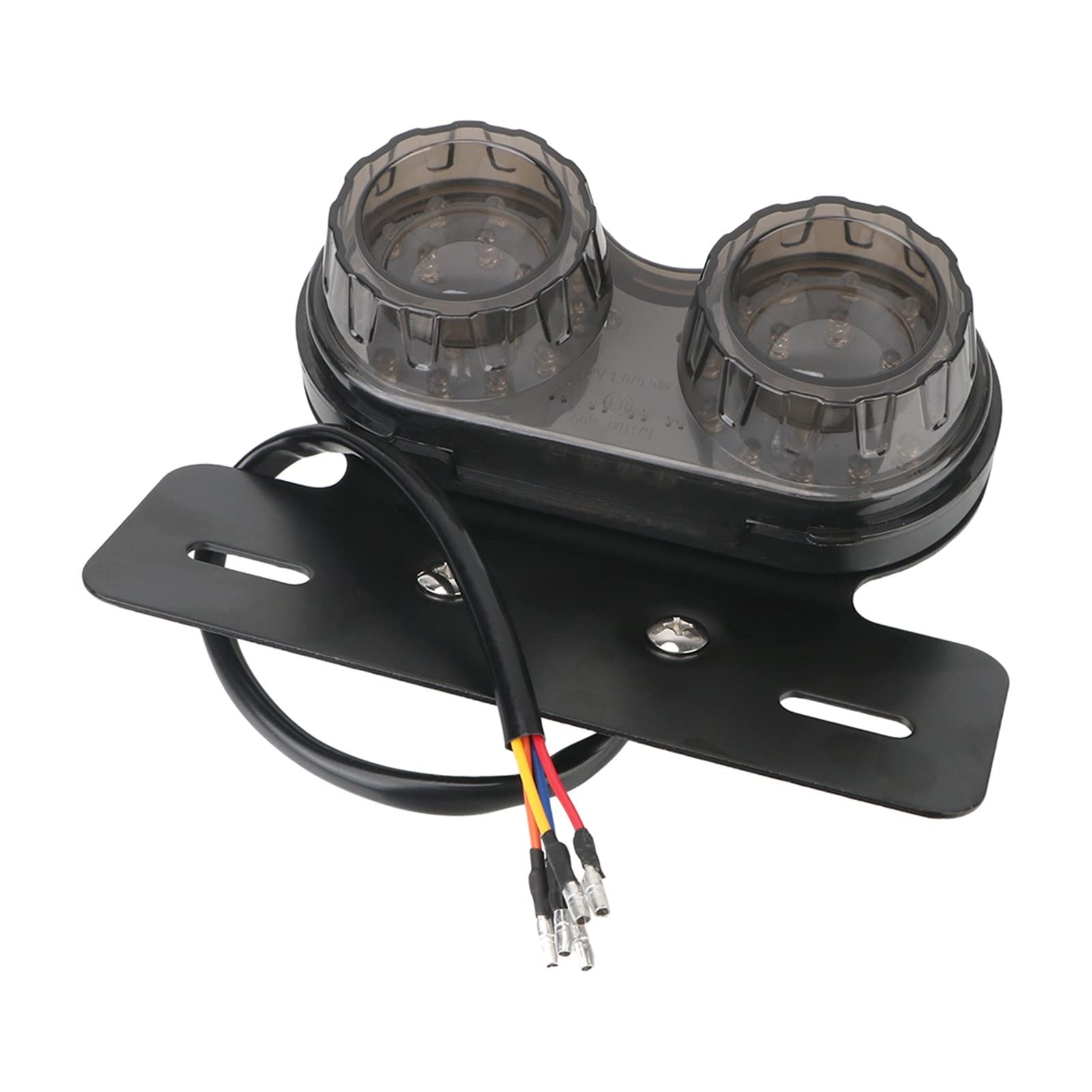 Indicatore di Direzione Fanale Posteriore A - Per Moto Luce Doppia Per Indicatori Di Direzione 12V Accessori Per Moto Luce Porta Targa Del Freno
