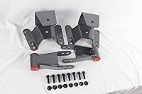 Vista 7 de Kit de Grillete de Resorte y Colgador de Descenso de 4" para Suspensión Trasera Compatible con Pickup Chevy GMC C10 2WD 1973-1987 Kit de Caída