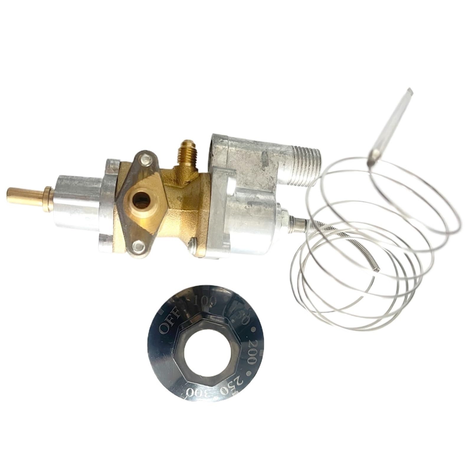 Termostat do zaworu gazowego z rurką kapilarną sterującą 100-300 ℃ do pieca gazowego
