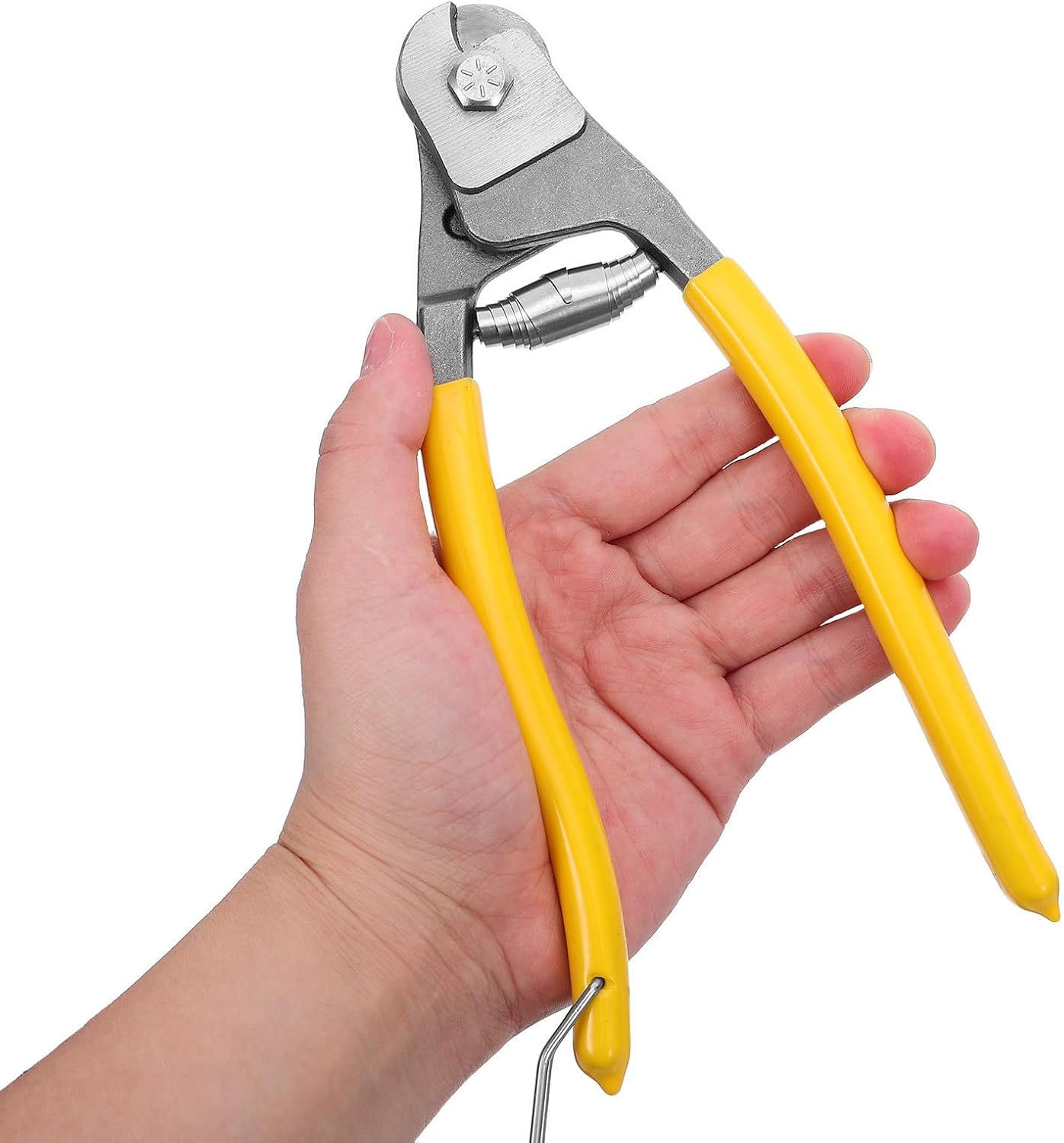 Balacoo Powerful and Ergonomic Grip Comfort with Precision Cutting Surface Wire Rope Cutter Made of Chrome Tungsten Steel for DIY Repairs and Auto Electrical Work