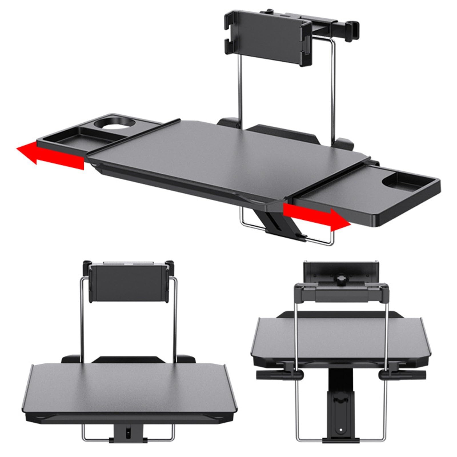 Banja Via Coche | Estable, Mesa Plegable para Asiento Trasero, Universal, Organizador Asiento Trasero con Mesa Plegable