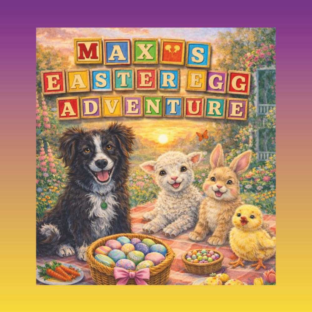 Max's Easter Egg Adventure: Another Max Adventure Series Book (Max's Adventure Activity Books)