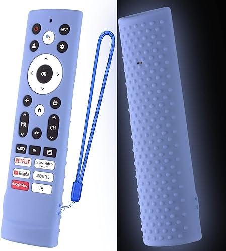 Miniatura 10 de Funda de silicona para Hisense Voice Remote ERF3A90 para Hisense U7G U9G U8 Series 4K ULED Remote Silicone Cover rojo