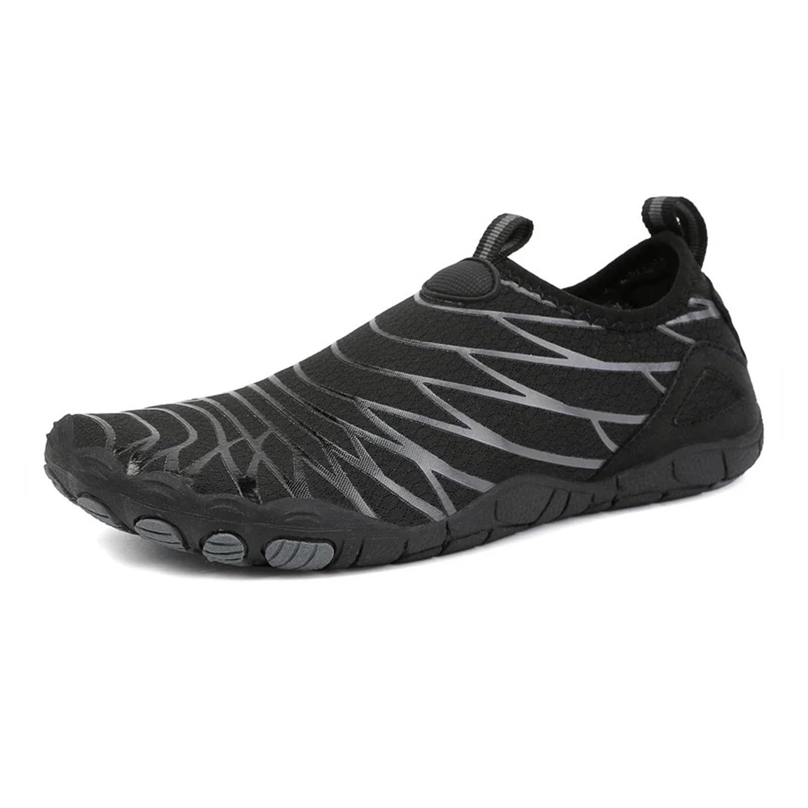 Zapatos descalzos Zapatos descalzos for hombre, zapatos acuáticos for mujer, zapatos acuáticos for playa, deportes de natación, senderismo, pesca, surf, arroyos, zapatillas de rastreo(Black,43)