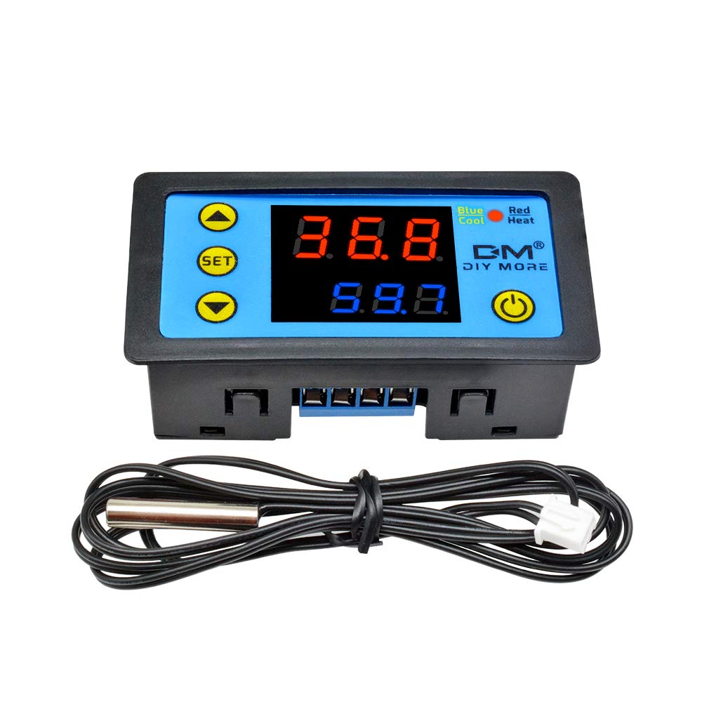 Buy W3231 AC110220V Digital Thermostat °C and °F Dual LCD Display