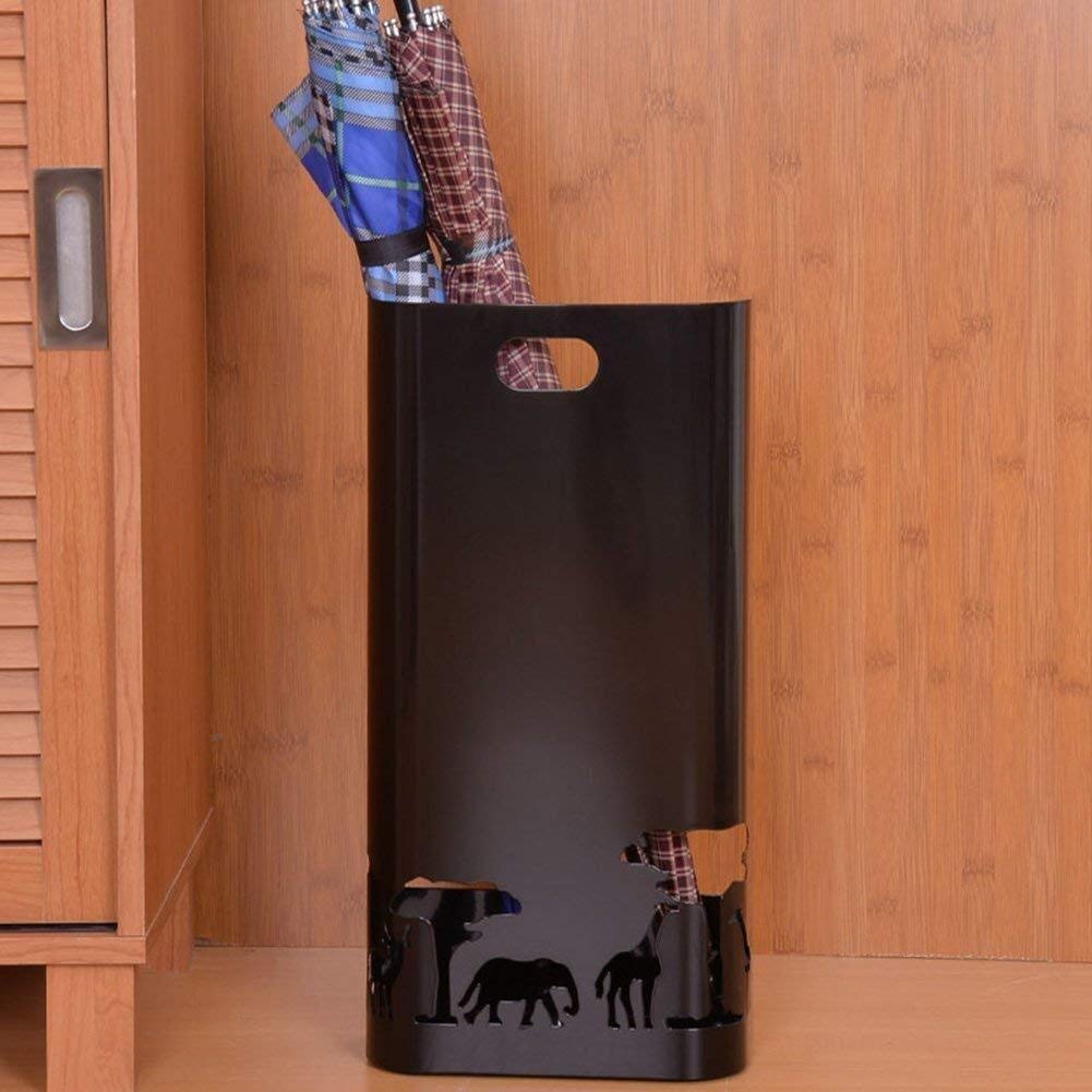 Rangement de parapluie fer noir porte-parapluie maison