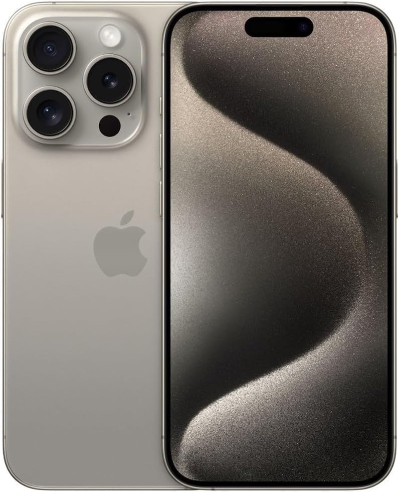 Apple iPhone 15 Pro Max (eSIM only), 512GB, Natural Titanium - Un...