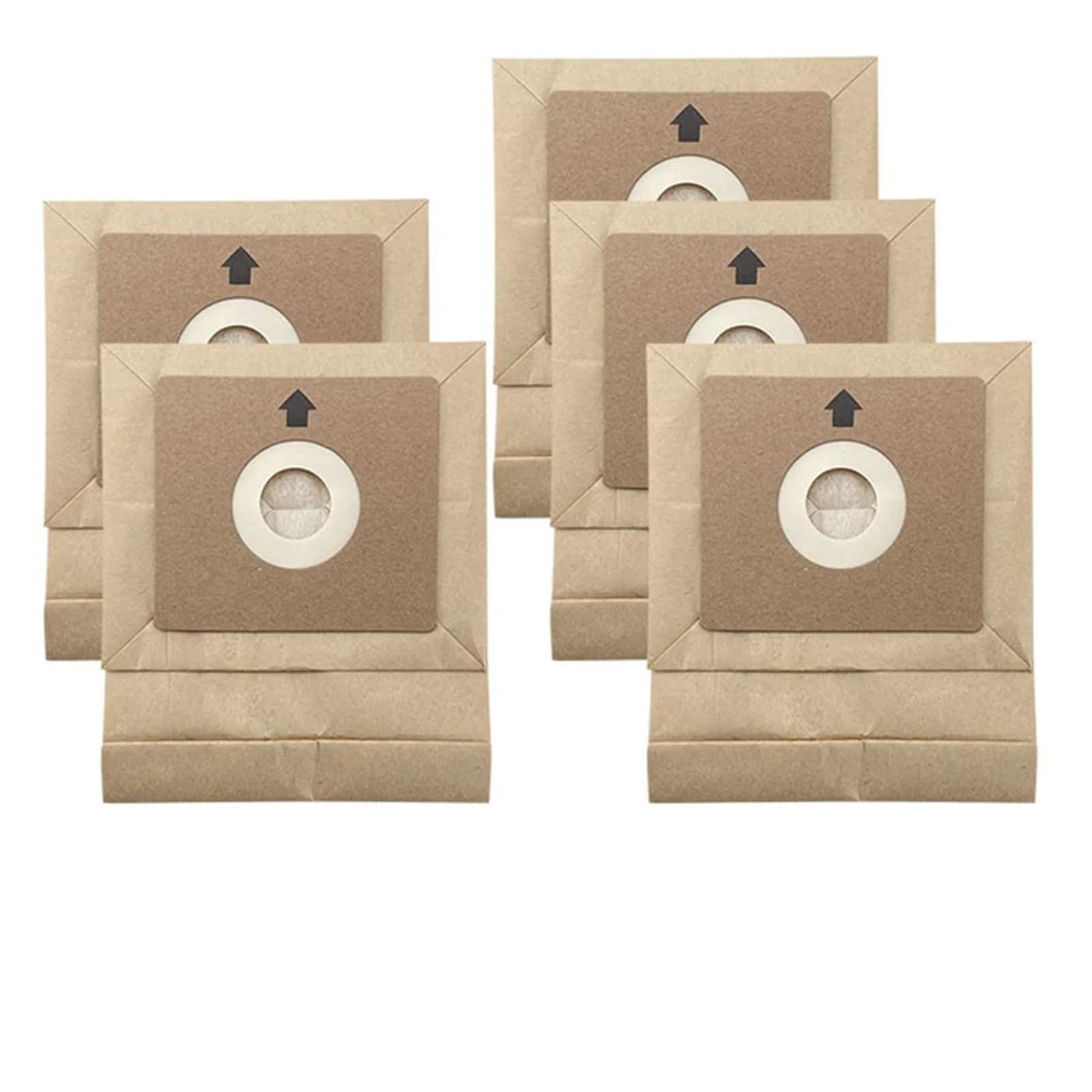 EEZII 5pcs Universal Vacuum Cleaner Paper Bag Dust Bag