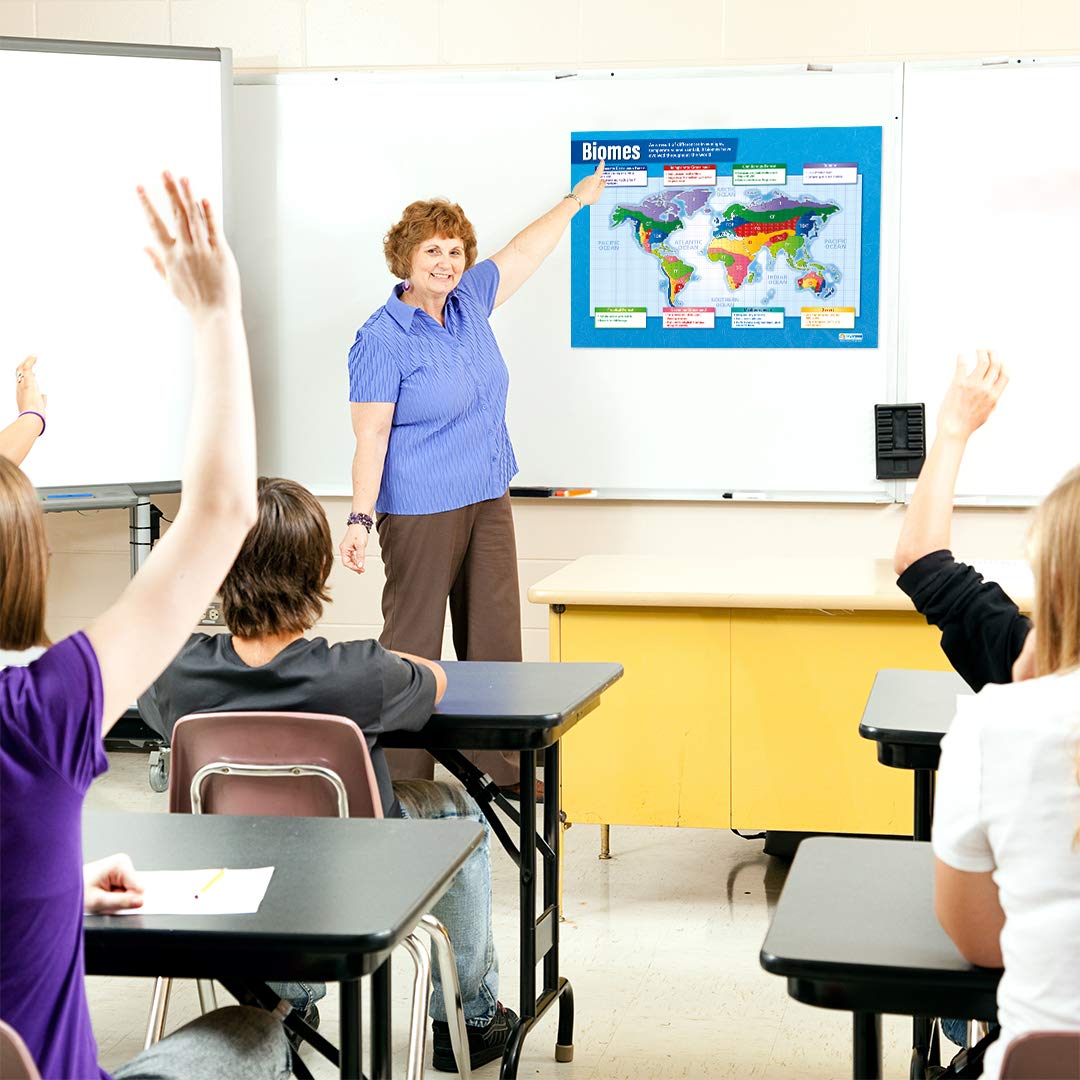 Daydream Education Biomes Geography Poster - EXTRA LARGE 33" x 23.5" - Gloss Paper - Geography Middle & High School Classroom Decoration - Wall Charts - Image 6