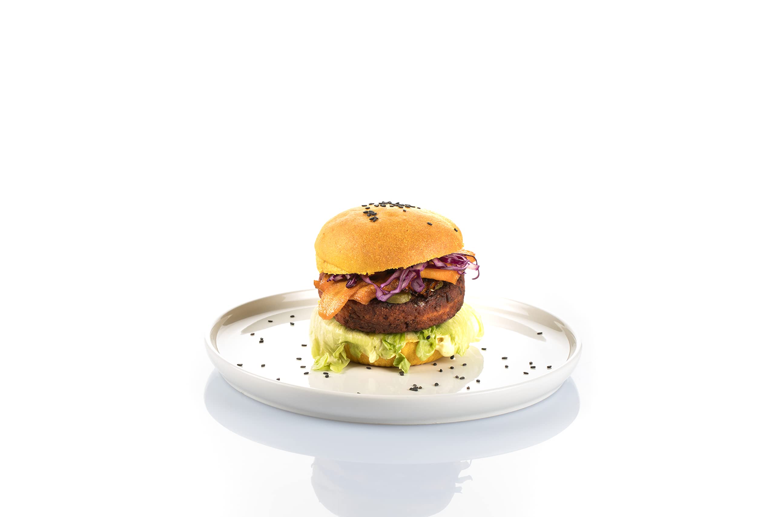 Silikomart Platinum Silicone Burger Bun Mold - Make 6 Golden, Crunchy Homemade Buns