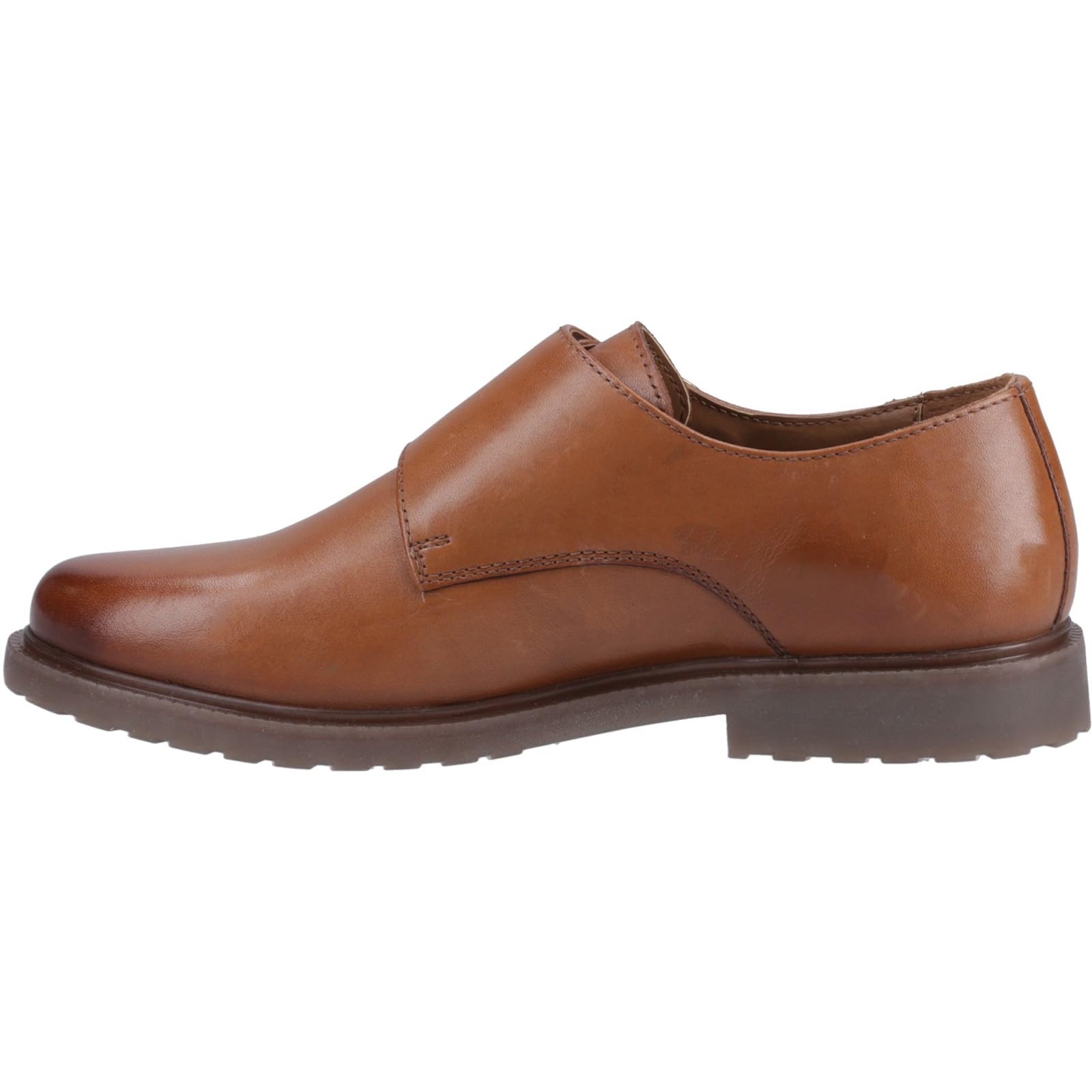 Hush Puppies Women's Verity Monk Shoe, Tan, 6 UK