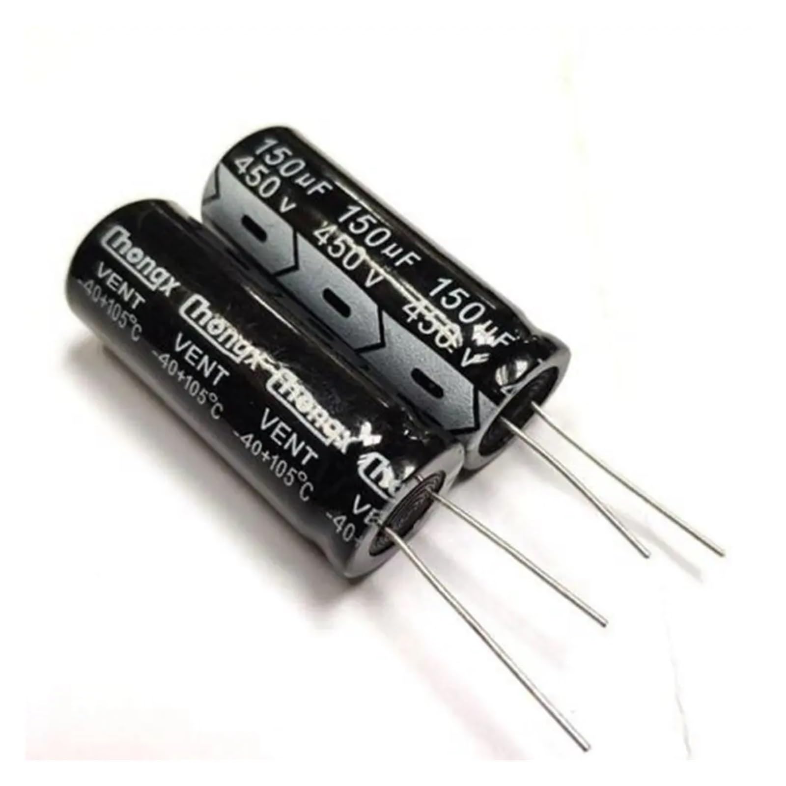 ICXLPMC 5PCS 150uF 450V 150MFD 450WV 18 * 35mm Aluminum Electrolytic Capacitor Radial