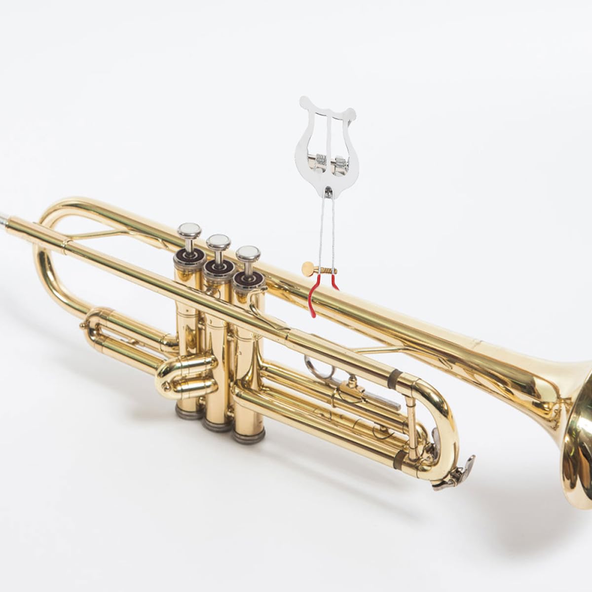 2 Pezzi Lira da Marcia per Clarinetto in Ferro Argento, Leggera e Facile da Trasportare, Morsetto per Spartiti, Accessorio Musicale per Concerti