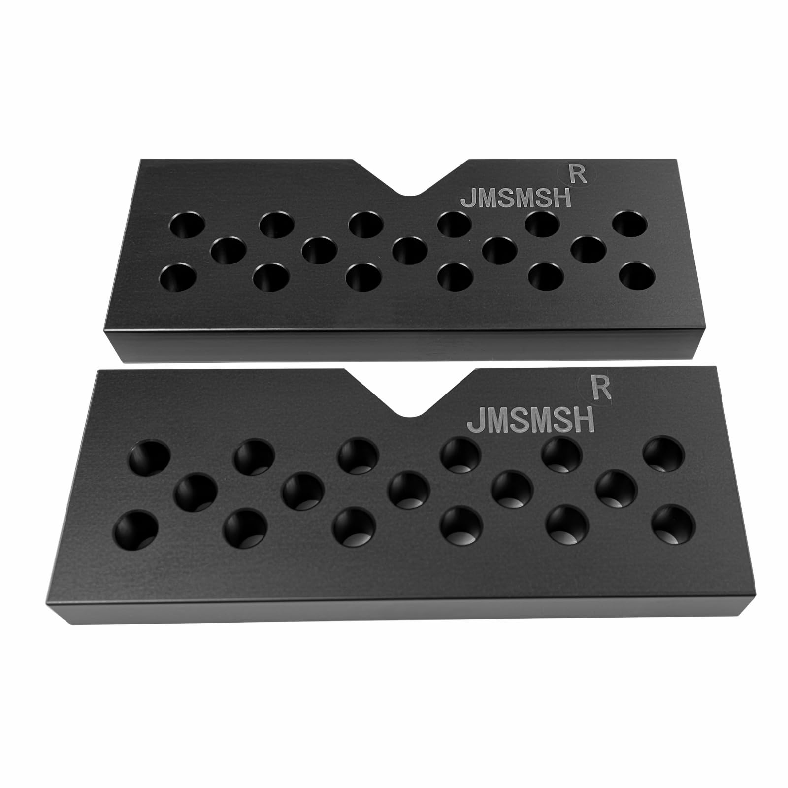 JMSMSH H-Frame Arbor 1"X4"X10" Set,Steel Shop Press Bed Plates Parallels, Press Plates Parallels Arbor Set