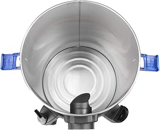 Hyundai HYVI3014 1400 Watt 3 in 1 Multi Purpose 30 Litre Wet & Dry Electric Vacuum Cleaner with Blower Function & Power Tool Socket, Stainless Steel Tank, Bagged Or Bagless Options, HEPA, Blue,