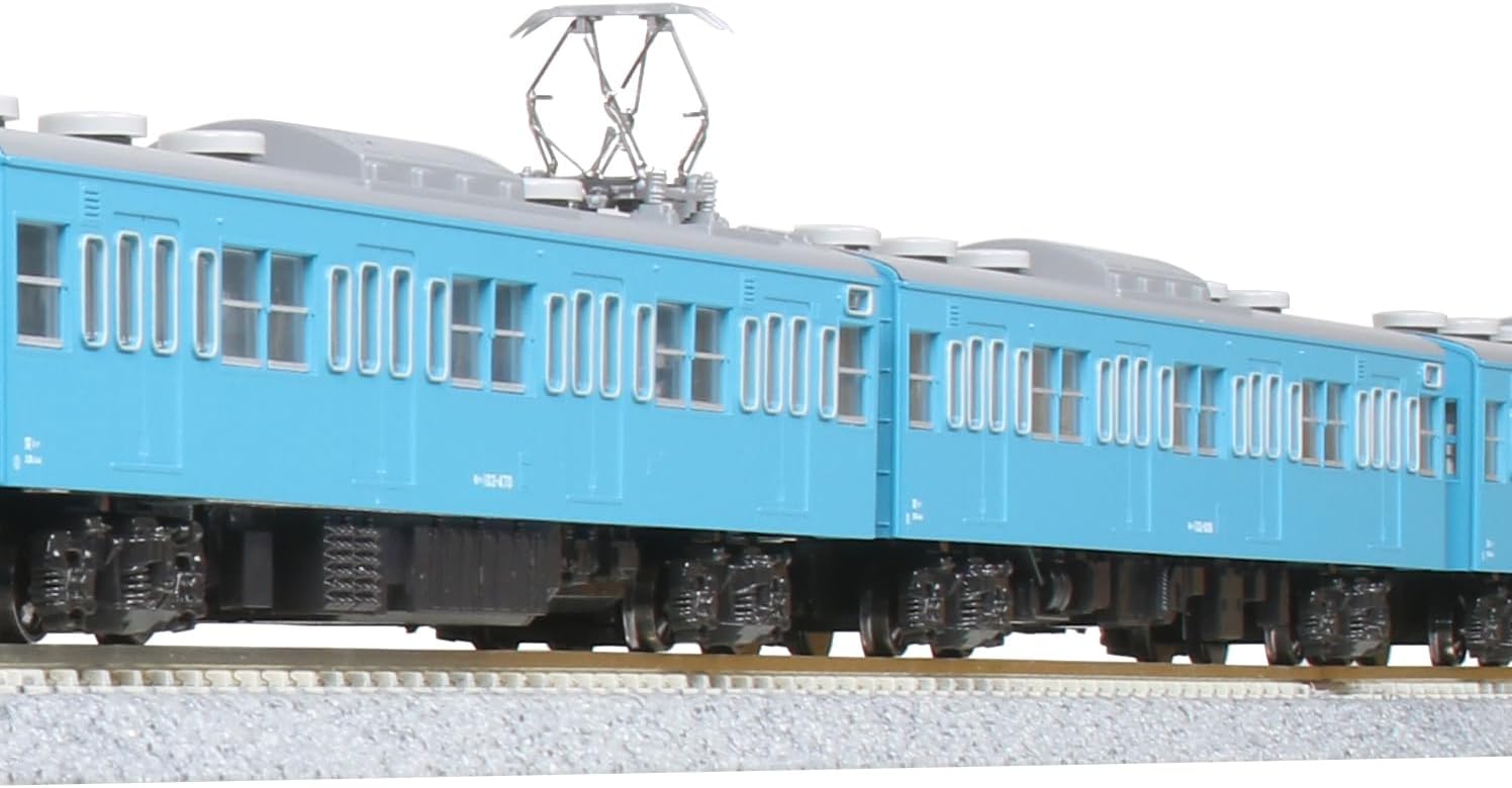 カトー (KATO) Nゲージ 103系 スカイブルー 中間車 3両セット 鉄道模型 電車 10-1744A