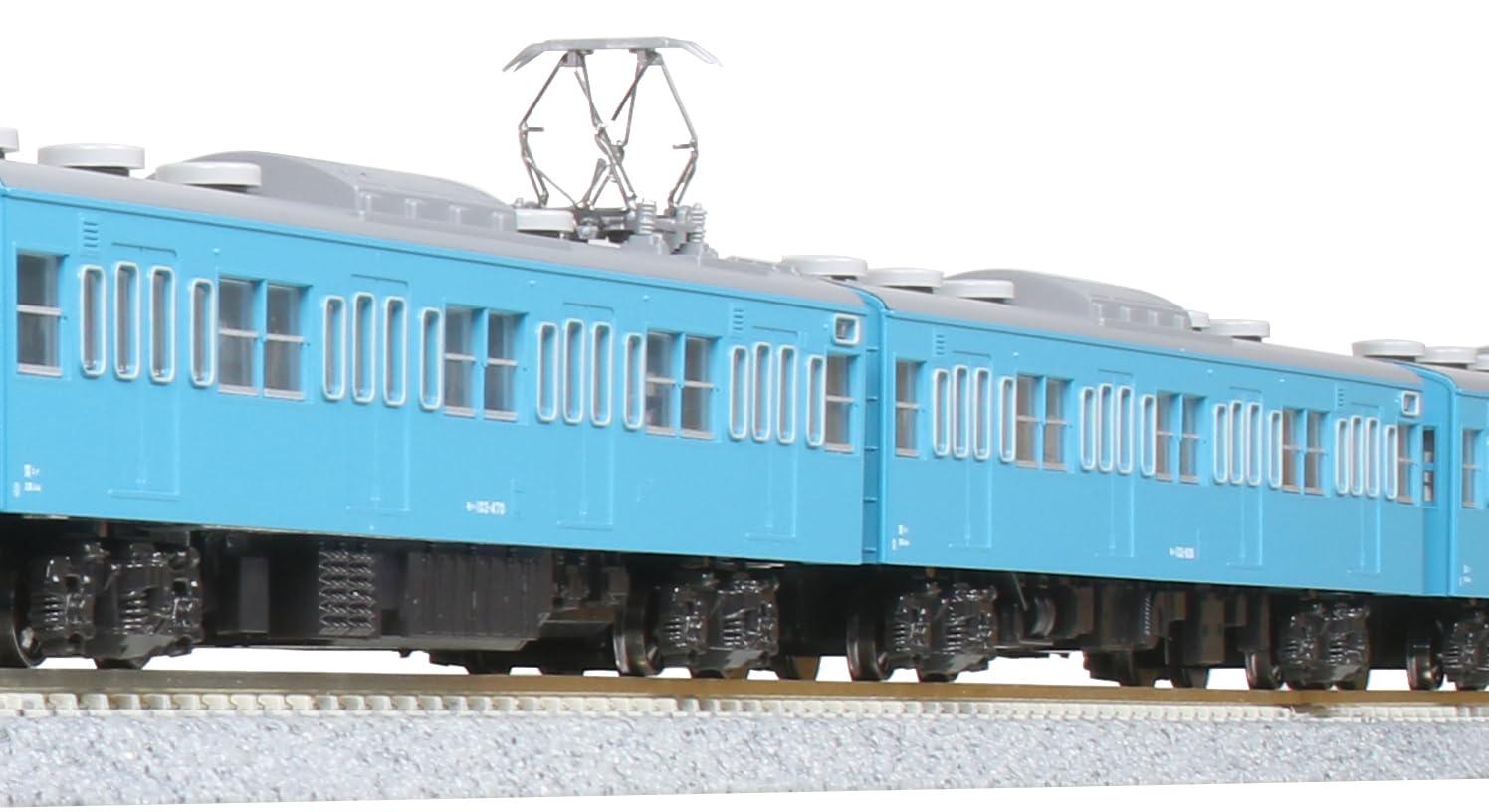 Amazon | カトー (KATO) Nゲージ 103系 スカイブルー 中間車 3両セット