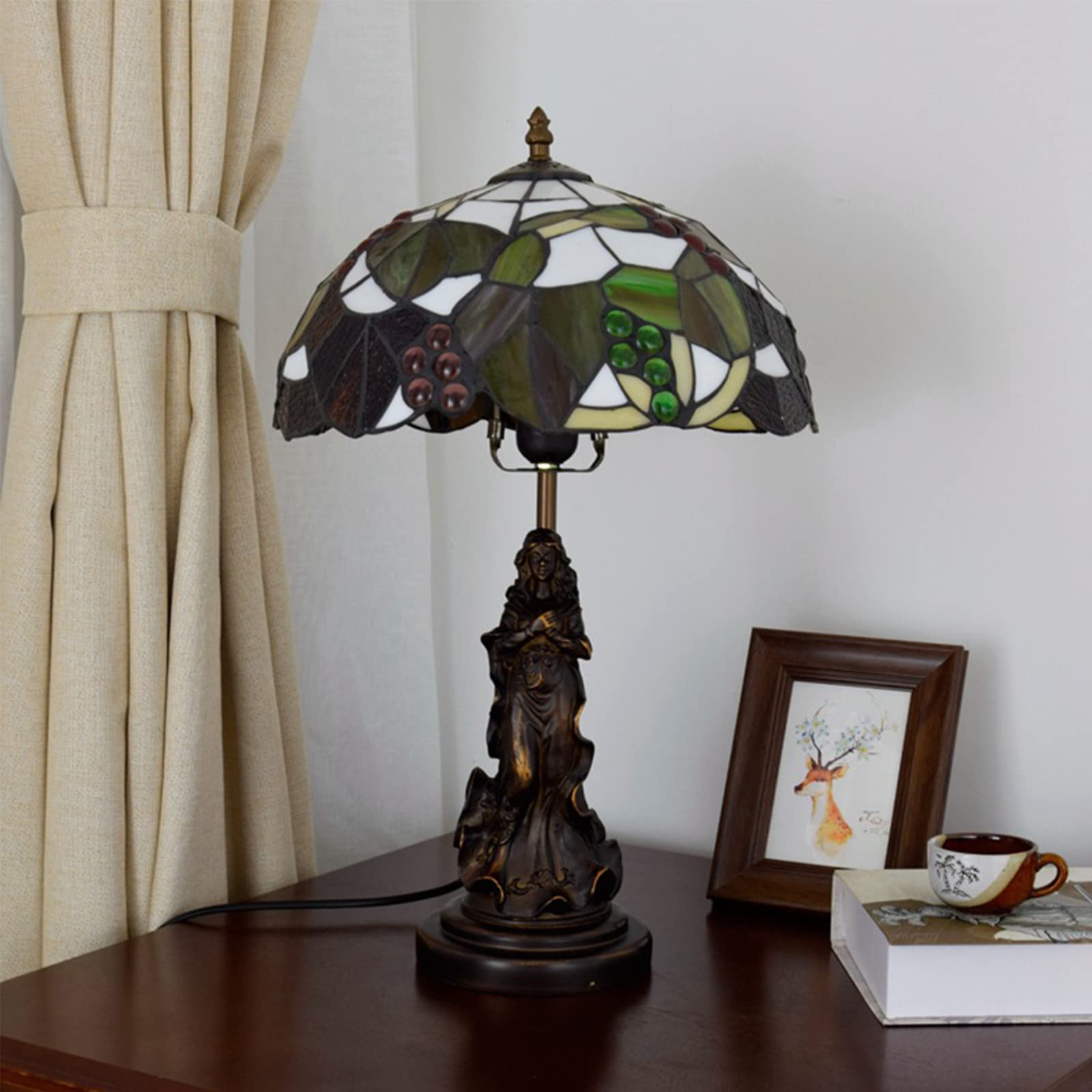 Lampada Da Comodino LED A Forma Di Gatto In Resina Dipinta A Mano, Luce Notturna Colorata In Stile Vintage, Decorazione Artistica Per Camera, Soggiorno E Ufficio