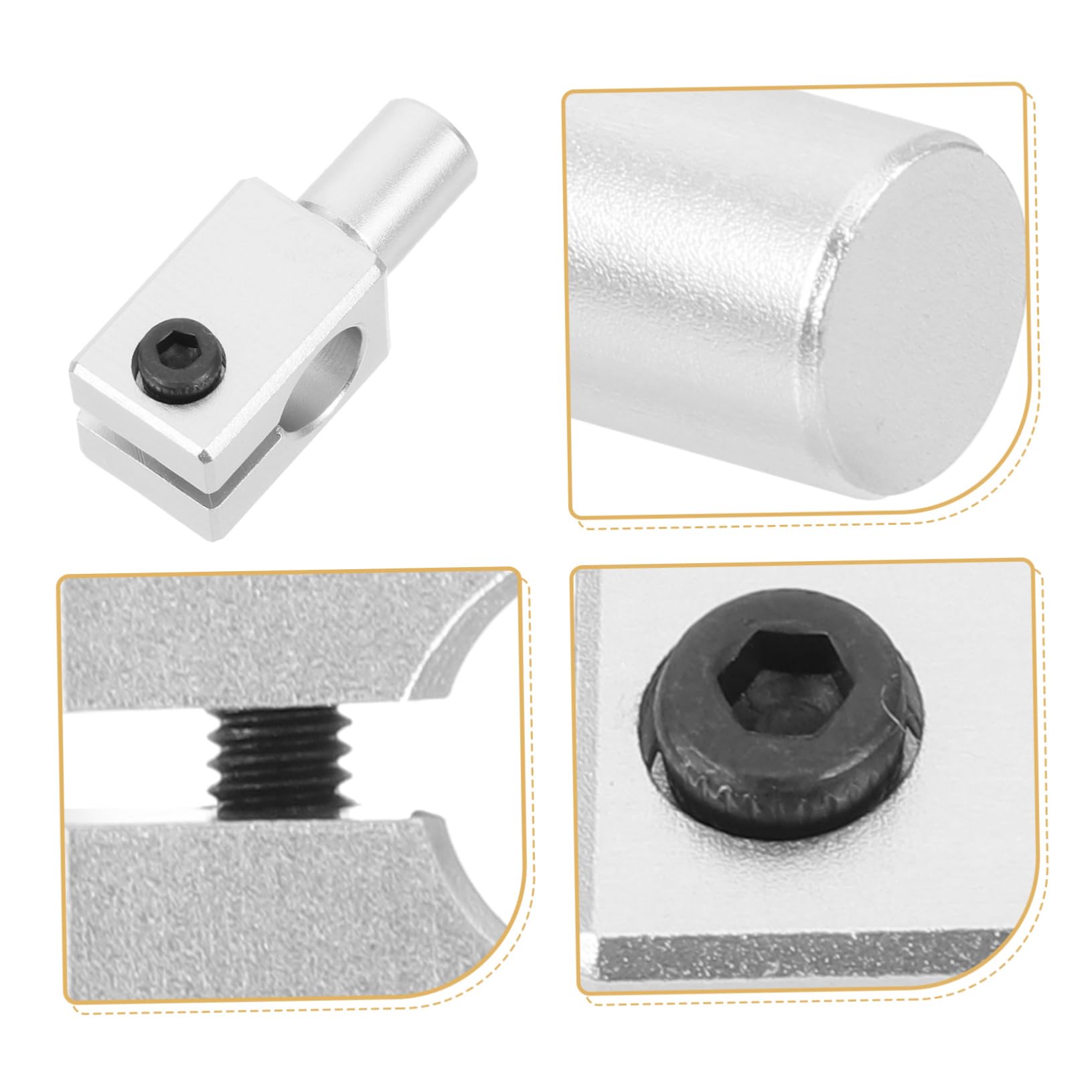 Cabilock Strut Clamp Locking Positioning Clamp for Mounting Bracket Injection Molding Accessory Single Hole Strut Clamps