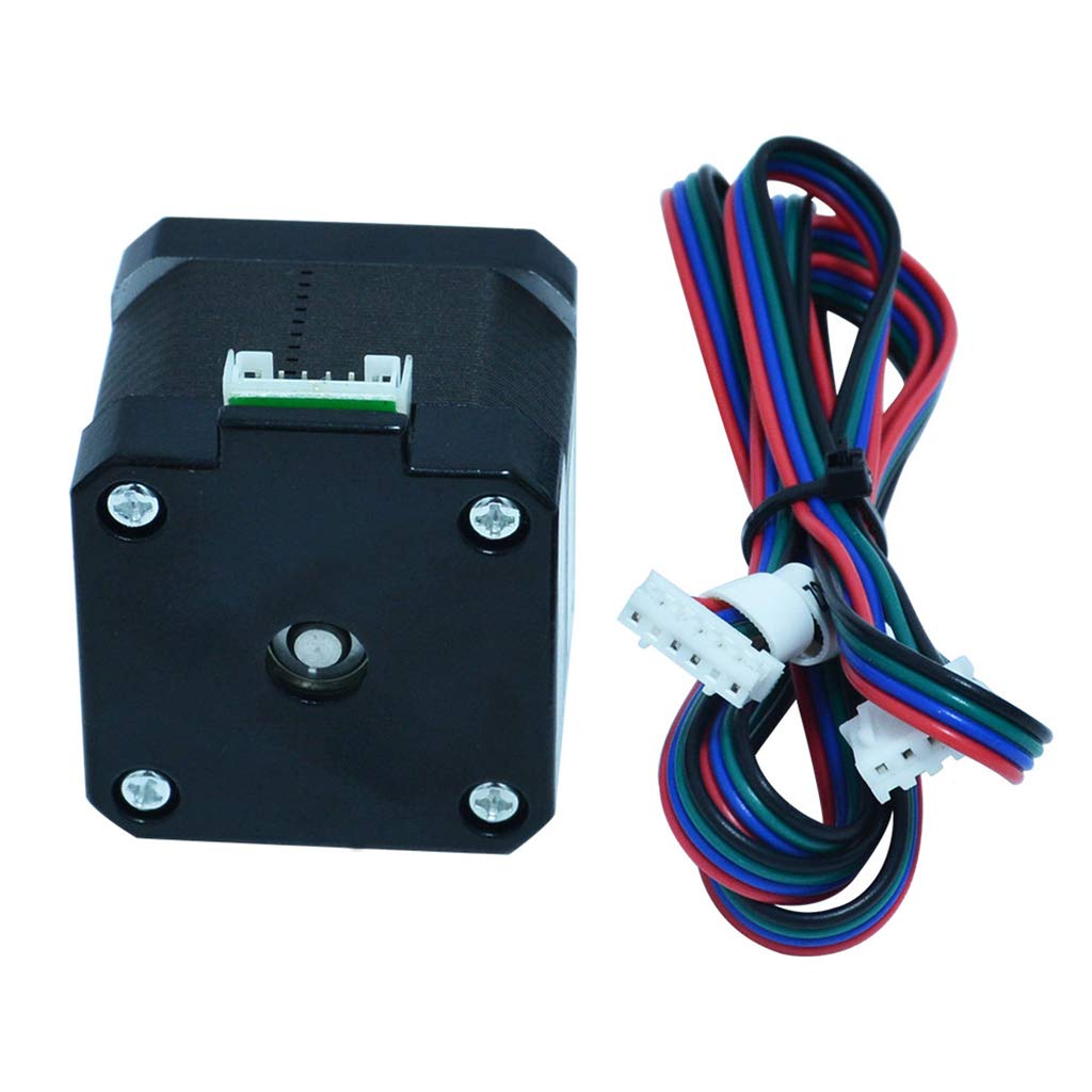 Amazon | モーター STH40A 3Dプリンター対応 ケーブル付き 1.8A 3D