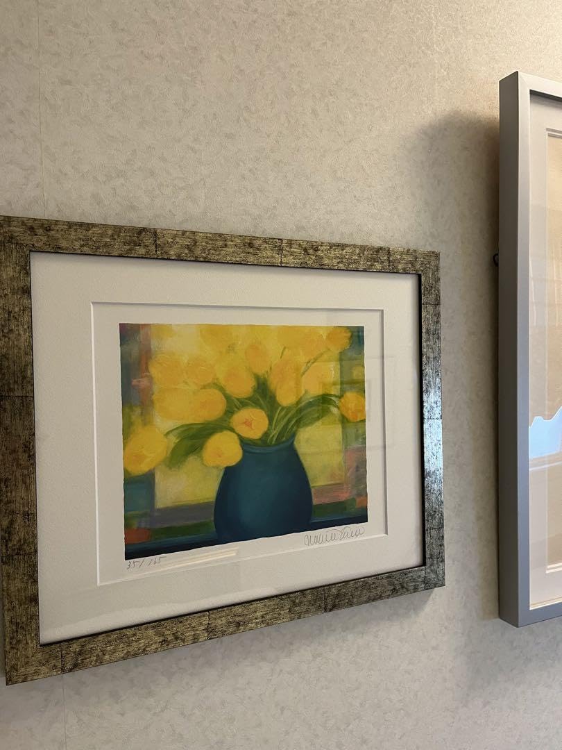 ジニー キム リトグラフ 額装 ☆ 直筆サイン・エディション有り ☆ 限定版画 限定版画 ジニー・キム 直筆サイン・エディション・証明書 新品額入り