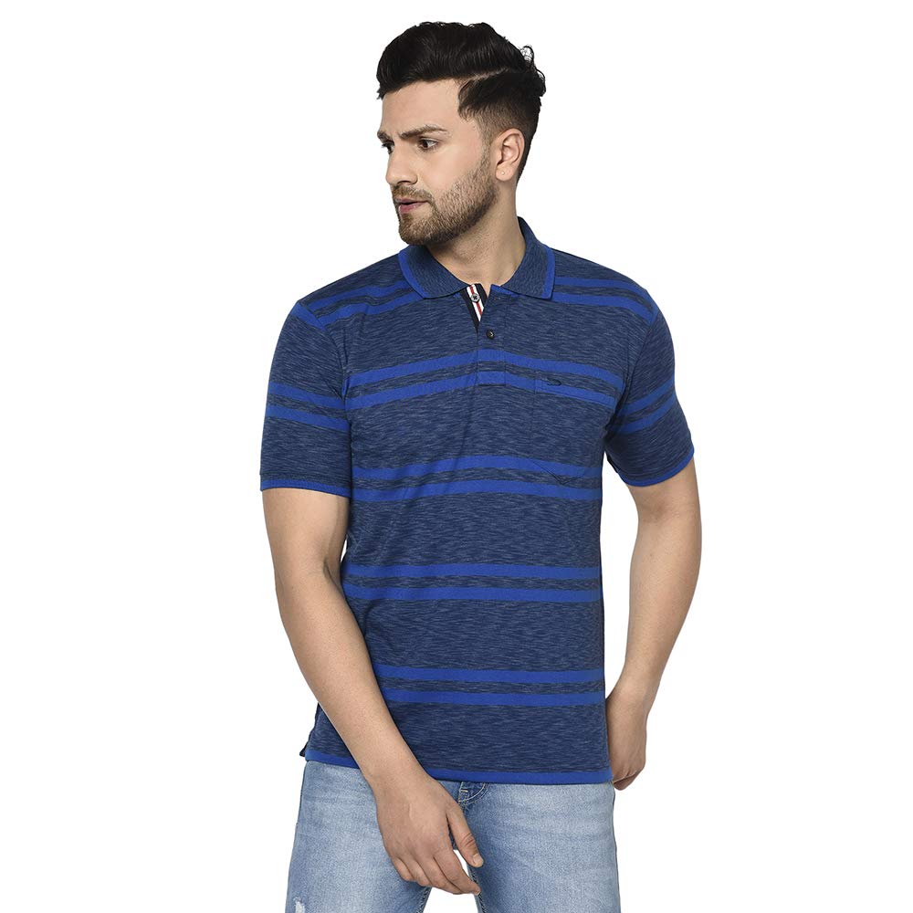 Navy Mix Coloured Mens T-Shirt