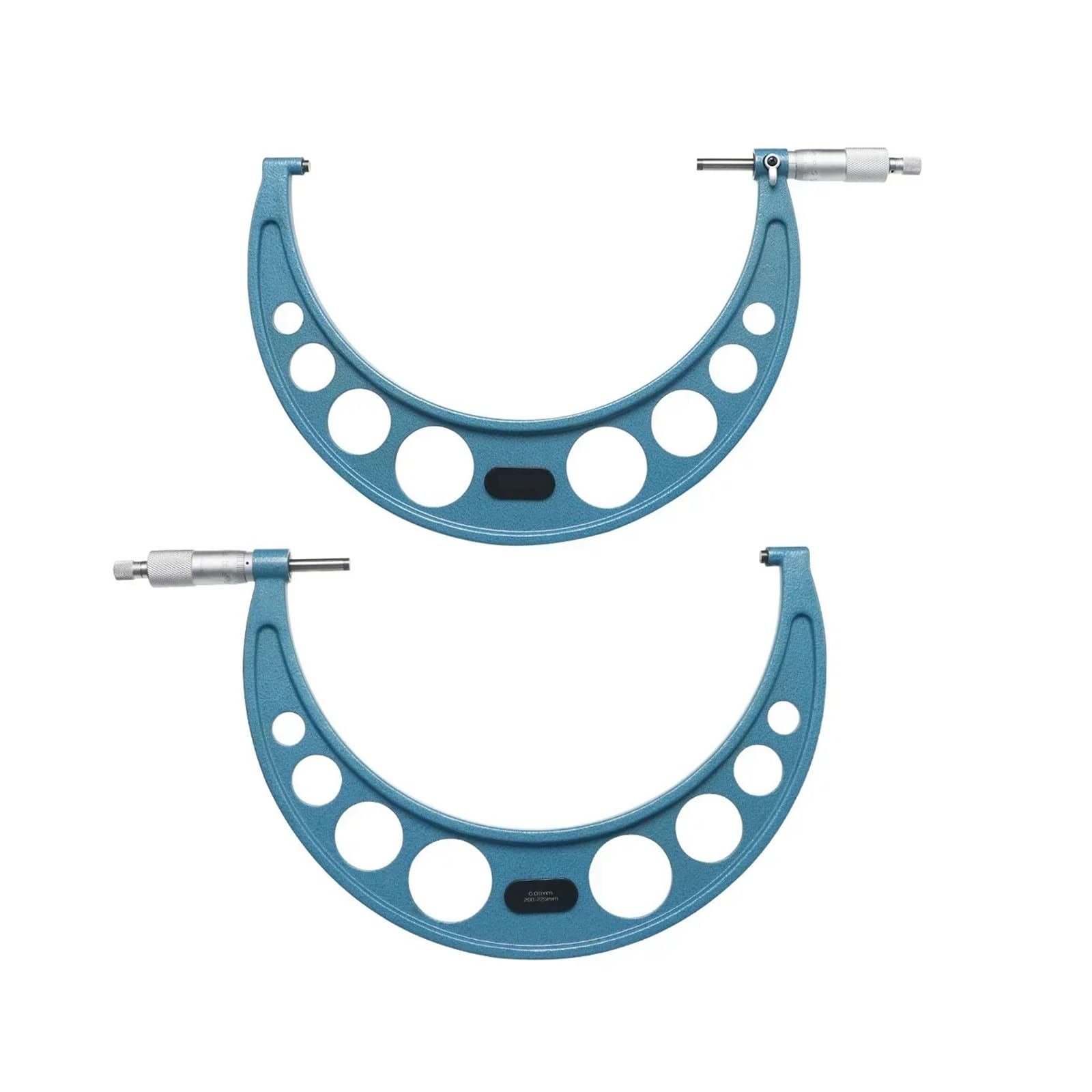 Herramienta de calibre micrométrico exterior de 200-225 mm: instrumento de medición de precisión for proyectos de metalurgia y bricolaje