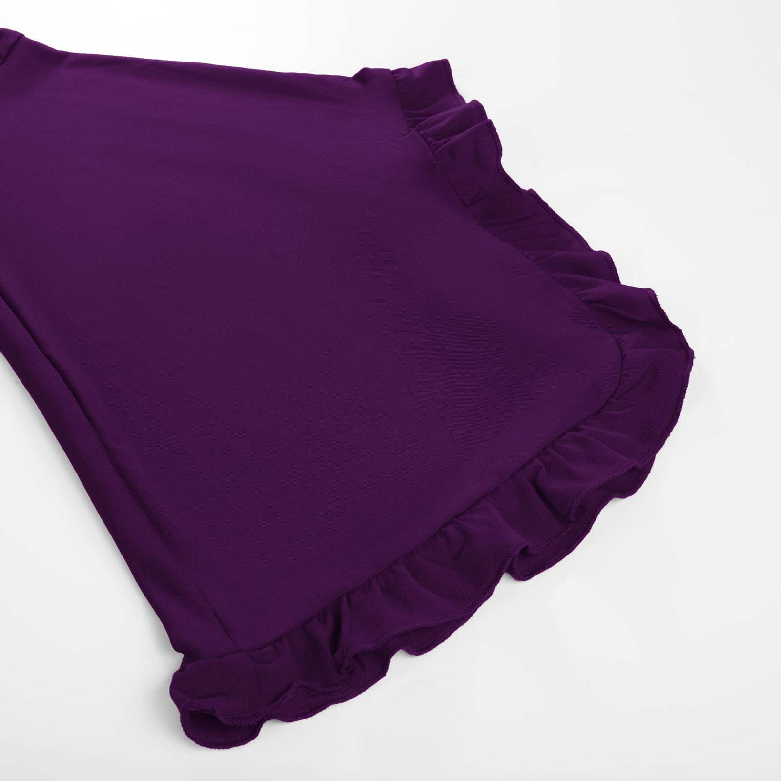 Scarlet Darkness Camicia rinascimentale da donna, con scollo a V, svasata