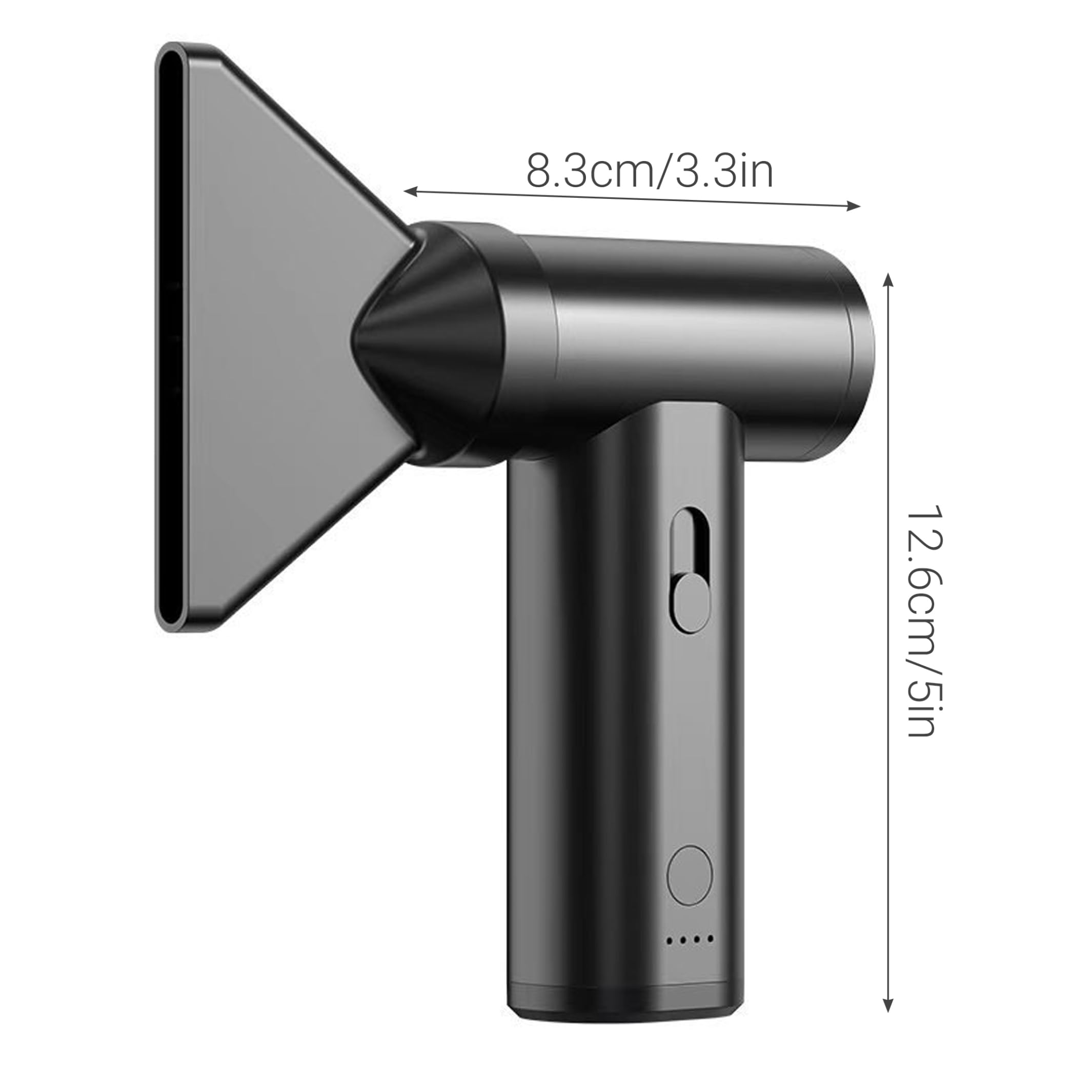 Mini dépoussiéreur d'air professionnel sans fil à vitesse pour voiture, sécheur d'air électrique et souffleur pour les détails de voiture, nettoyage de PC, clavier, usage domestique