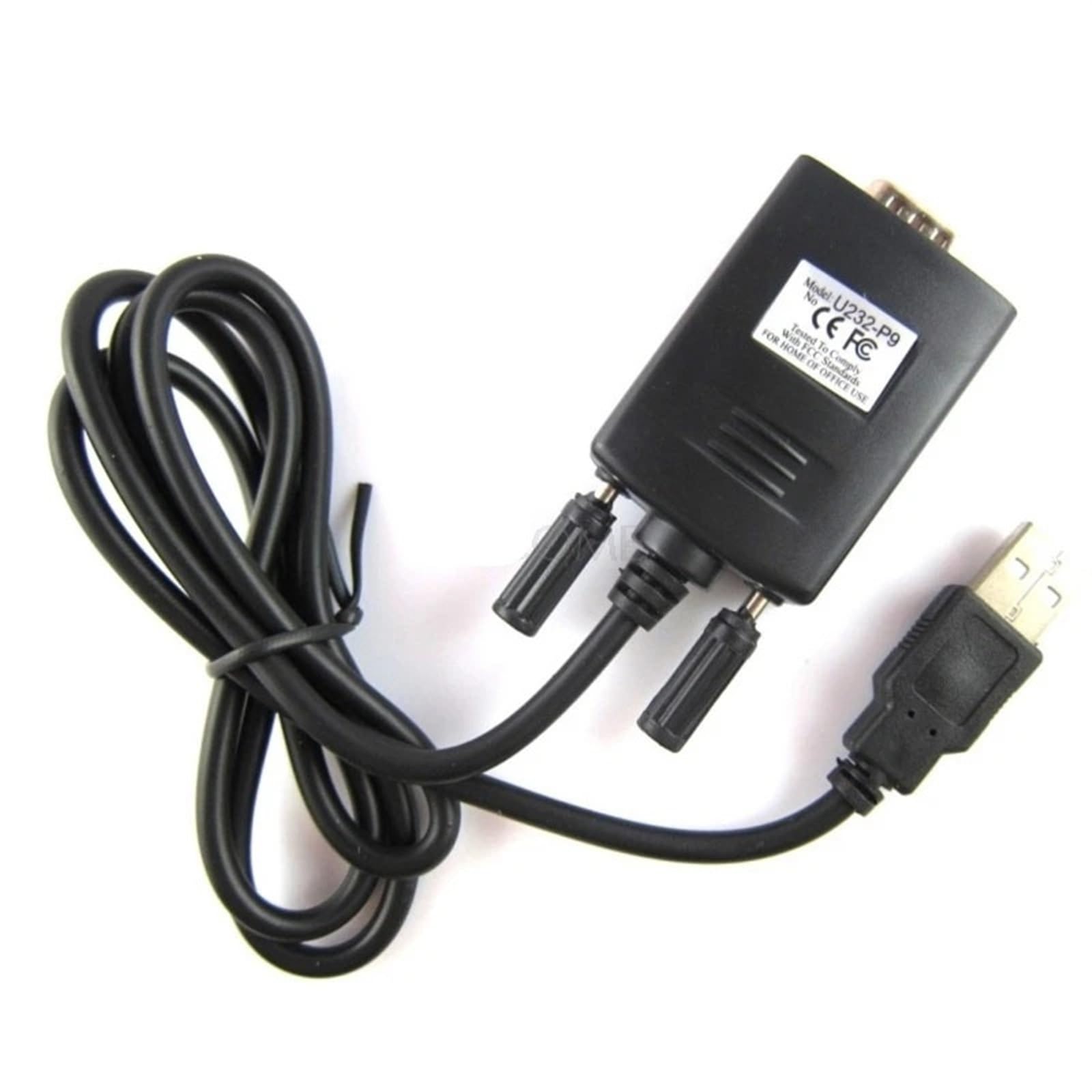 JDOUNFMO USB to DB9 Male 9 PIN RS232 RS-232 Serial Port COM Adapter Cable Y-105