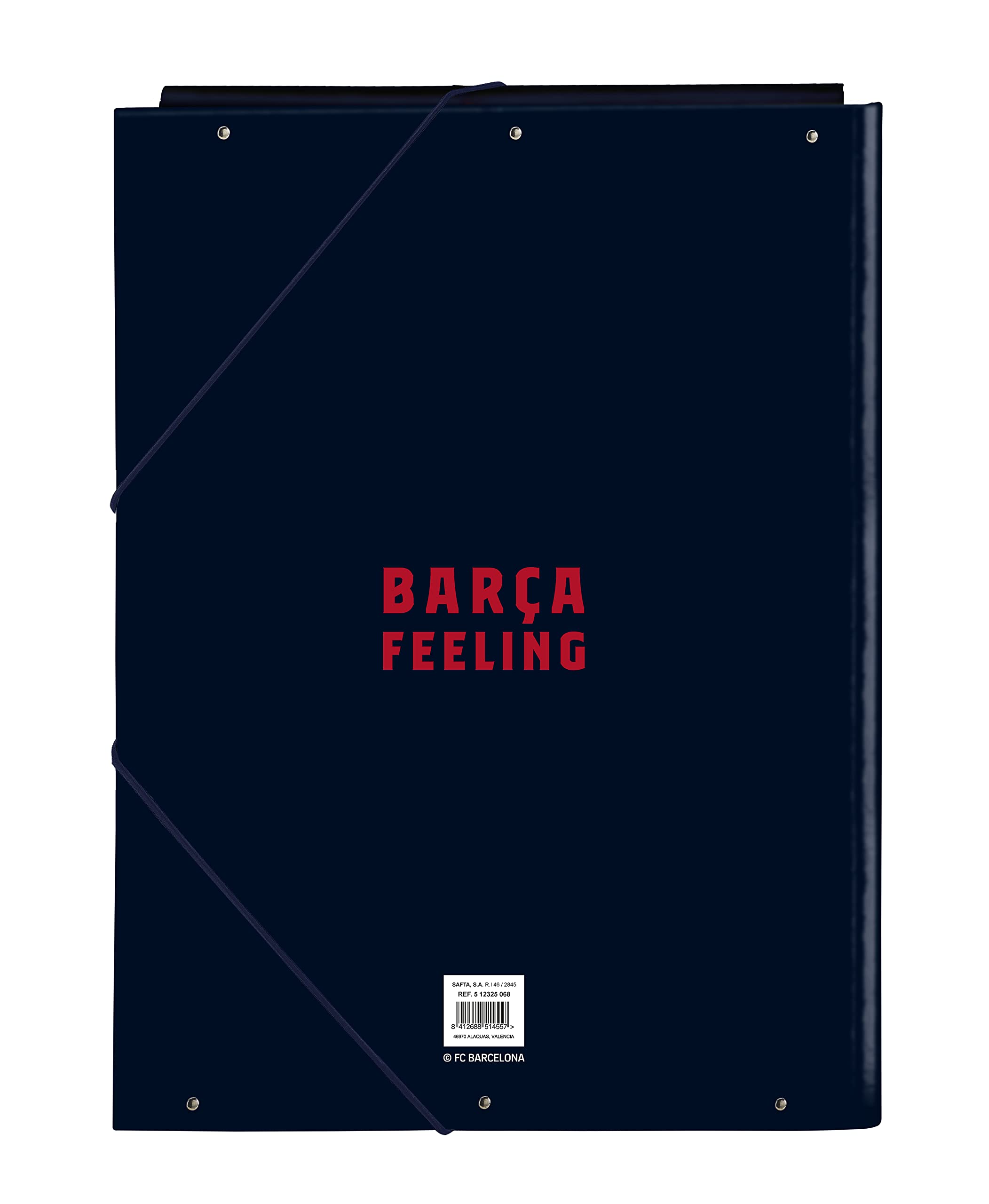 Safta F.C. BARCELONA Classeur à 4 Anneaux Pour Enfants De Différents âges, Confortable Et Polyvalent, Qualité Et Résistance, 26,5 X | Rakuten