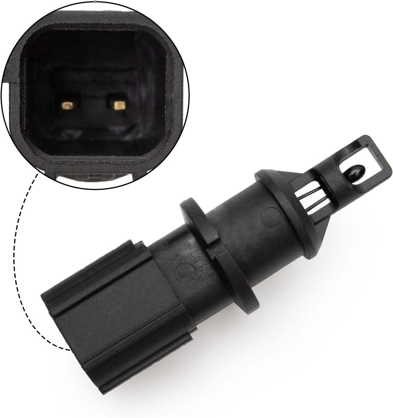 4606487AA Air Intake Charge Temperature Sensor Compatible with RAM 1500 3500 2500,Dodge Grand Caravan Charger Challenger Stratus,Chrysler Sebring 300 Town & Country Pacifica PT Cruiser.Volkswagen