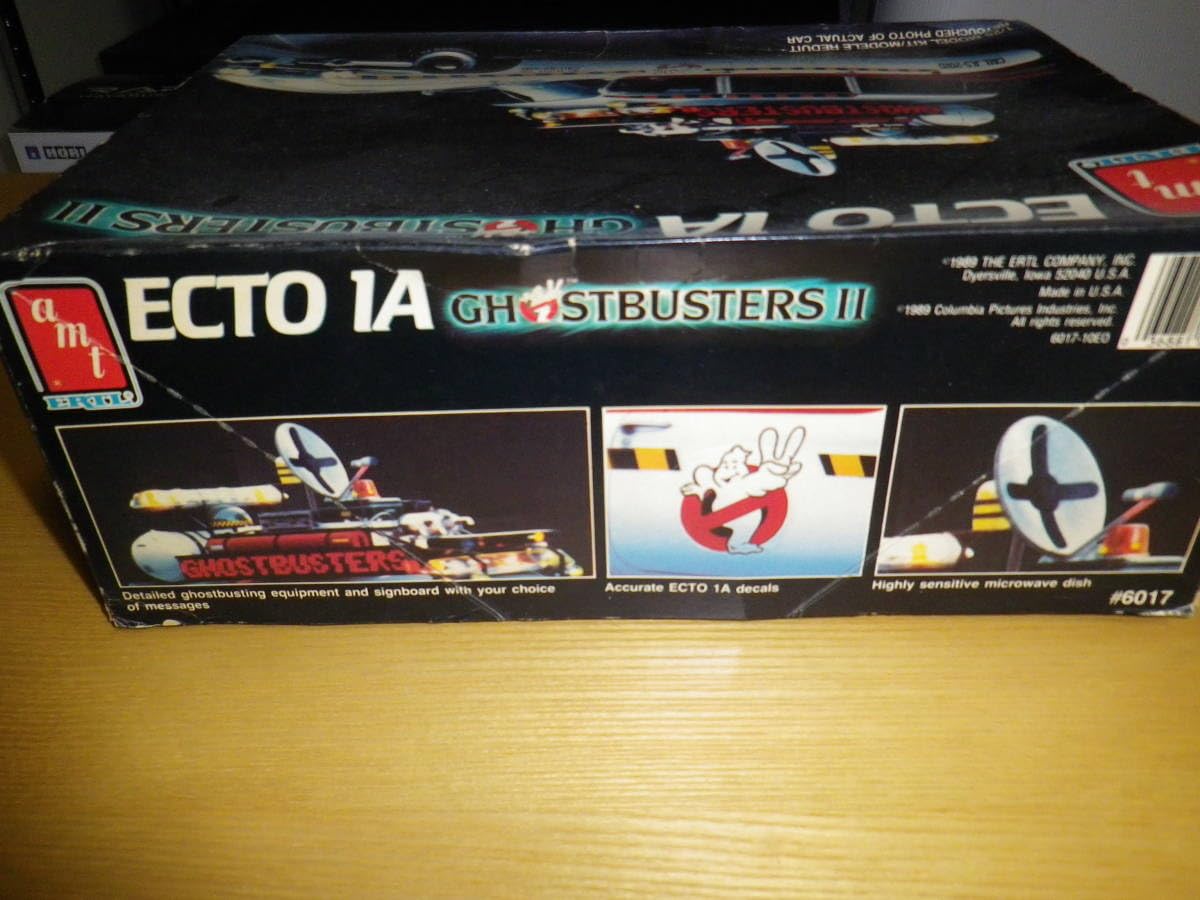amt ゴーストバスターズ　ECTO 1A プラモデル Ghostbusters ECTO-1A 1:25 Scale AMT #750 Model Kit Review